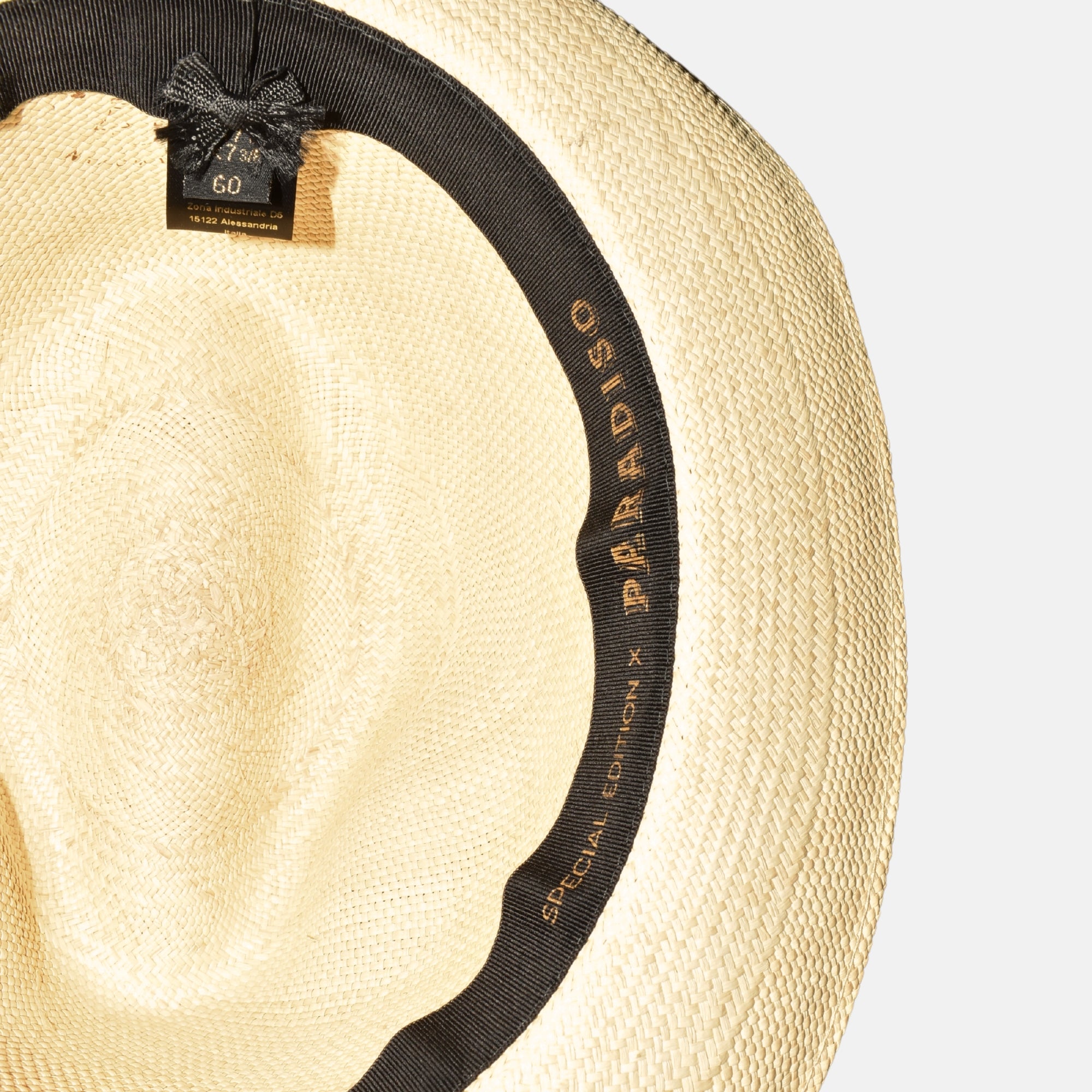 Beige Hat made of Straw (EU 60) – Sanpetuna
