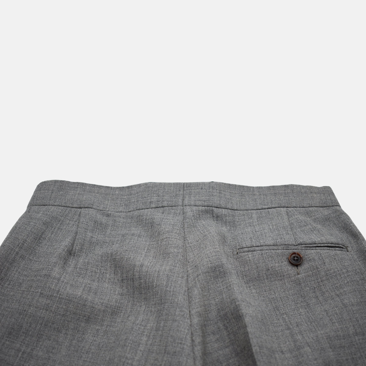 Light Gray Trousers made of Wool (EU 46)