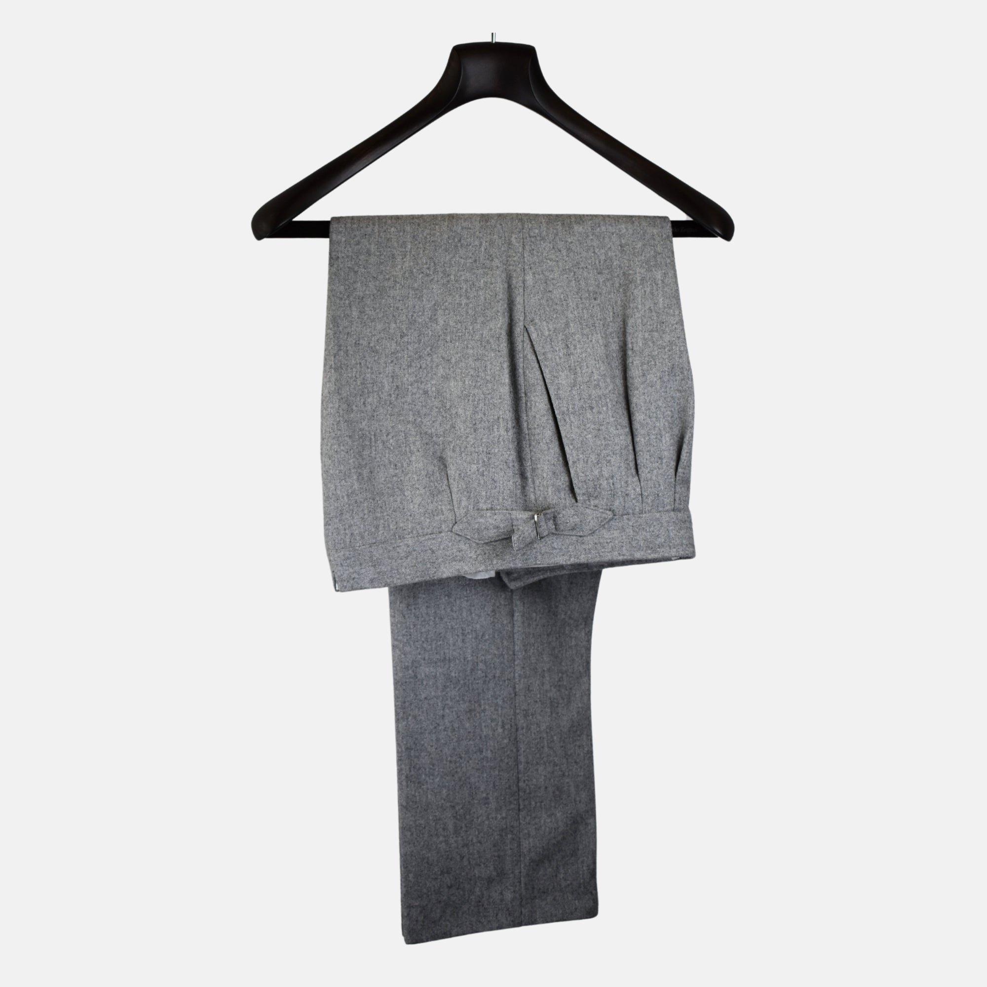 Hellgraue Hose aus Vorschurwolle (EU 46)