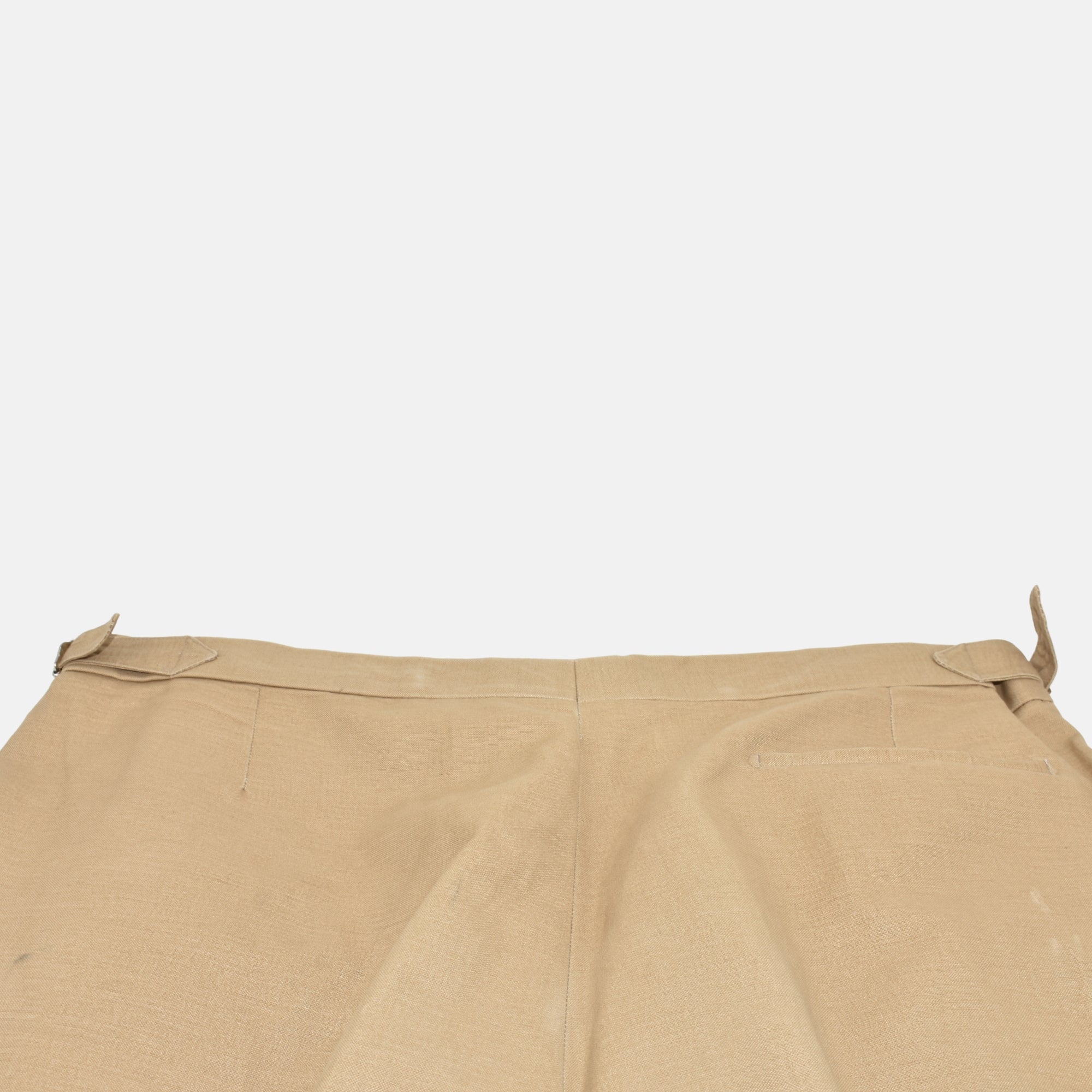 Beige Trousers made of Linen (EU 56)
