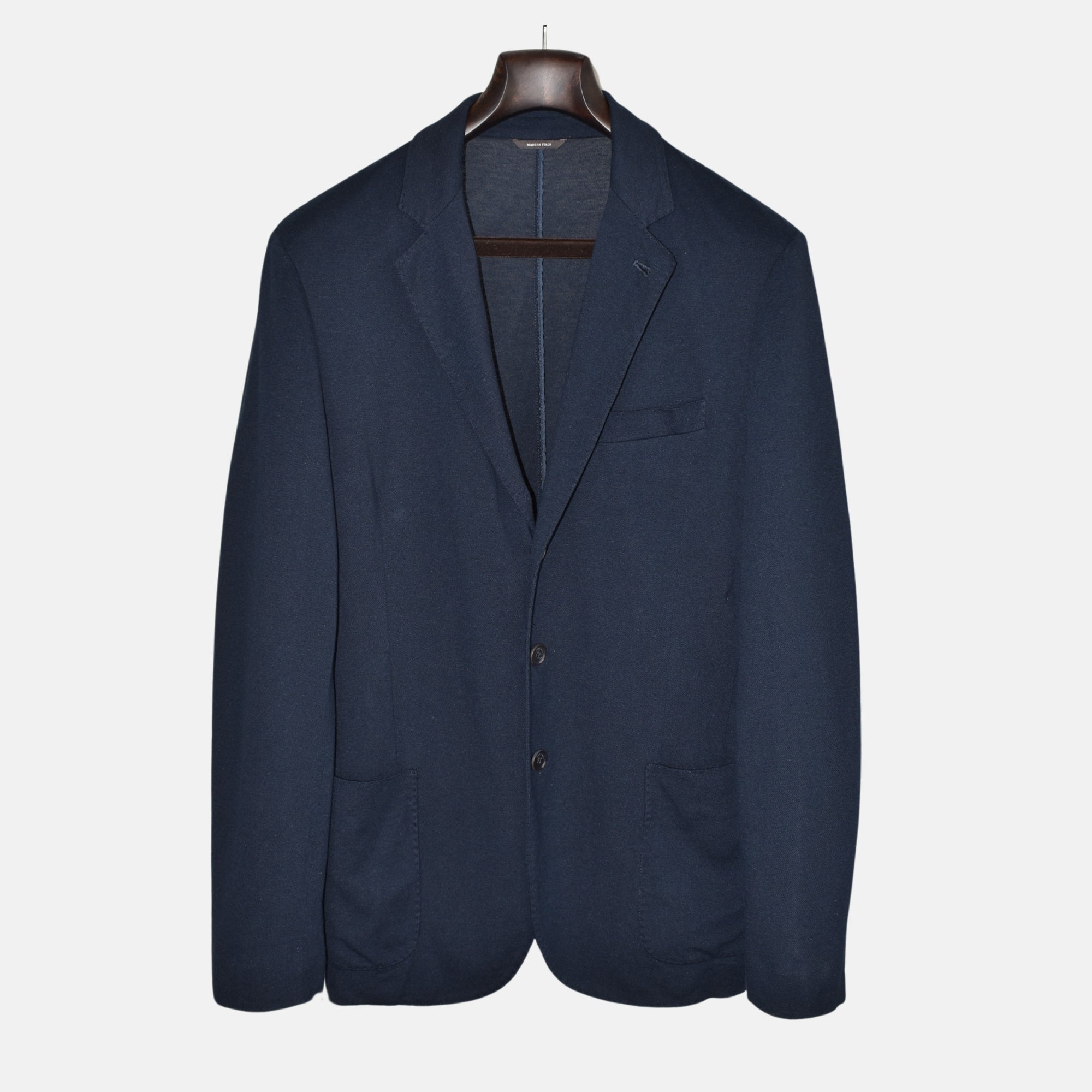 Navy Blazer made of Cotton/Silk/Linen (EU 50)