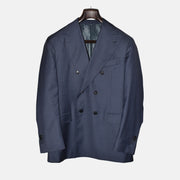 Navy Double Suit made of Wool (EU 50)