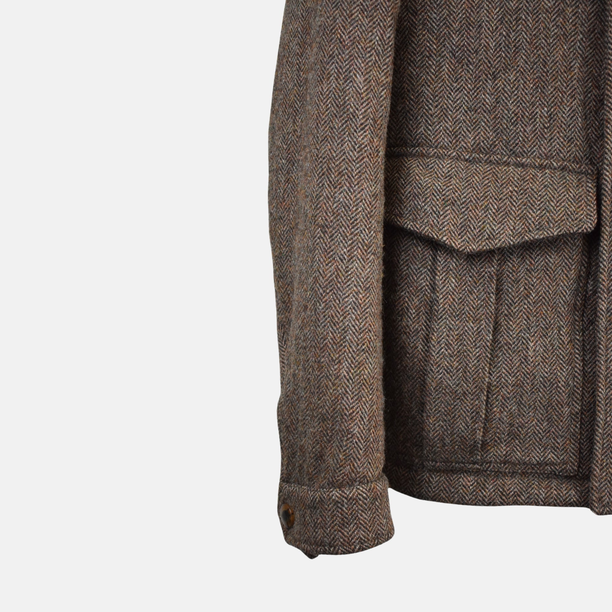 Braune Jacke aus Wolle (M)