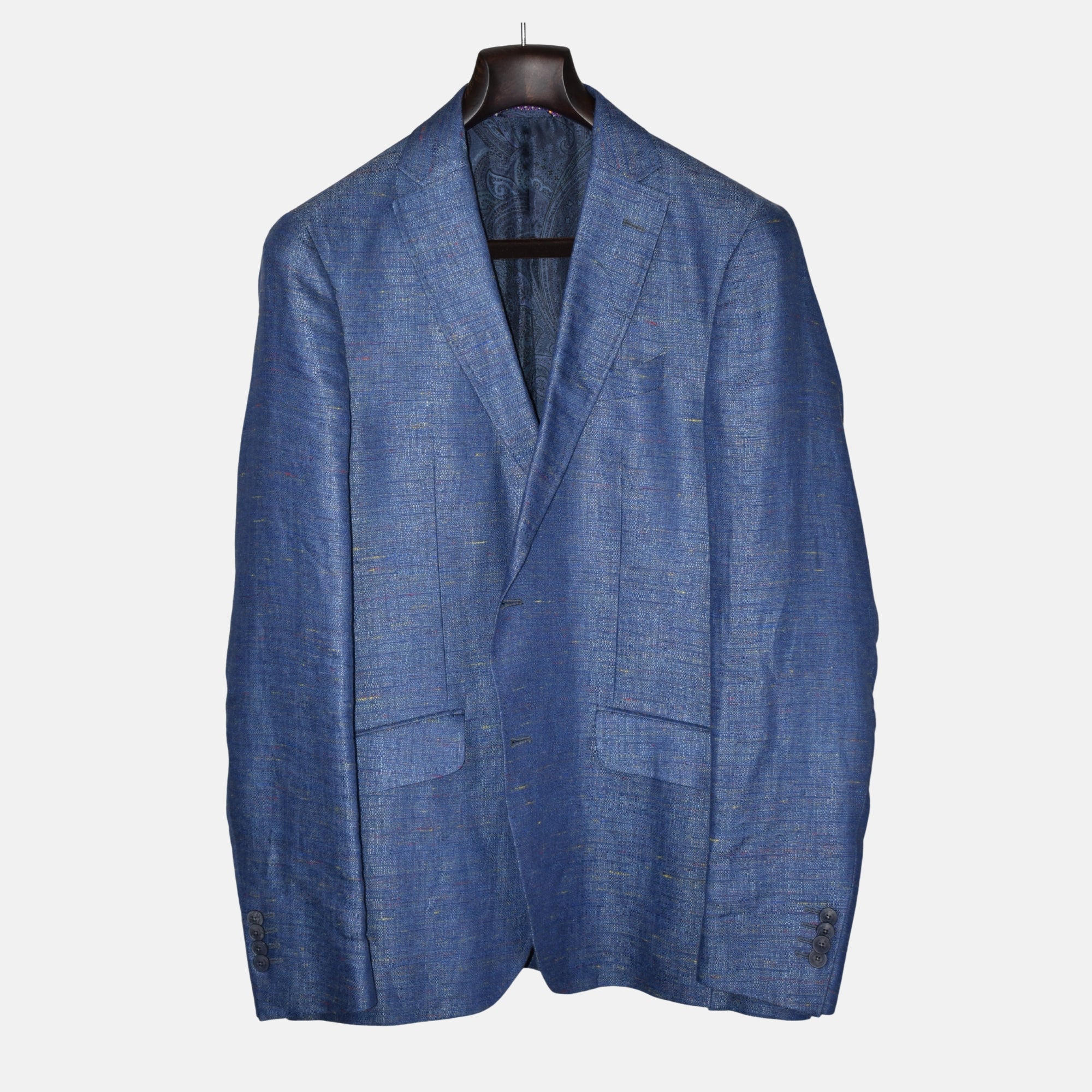 Multicoloured Blazer made of Linen (EU 50)