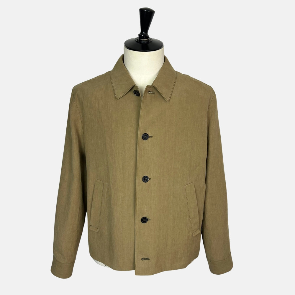 Khaki Jacket made of Linen (EU 52)