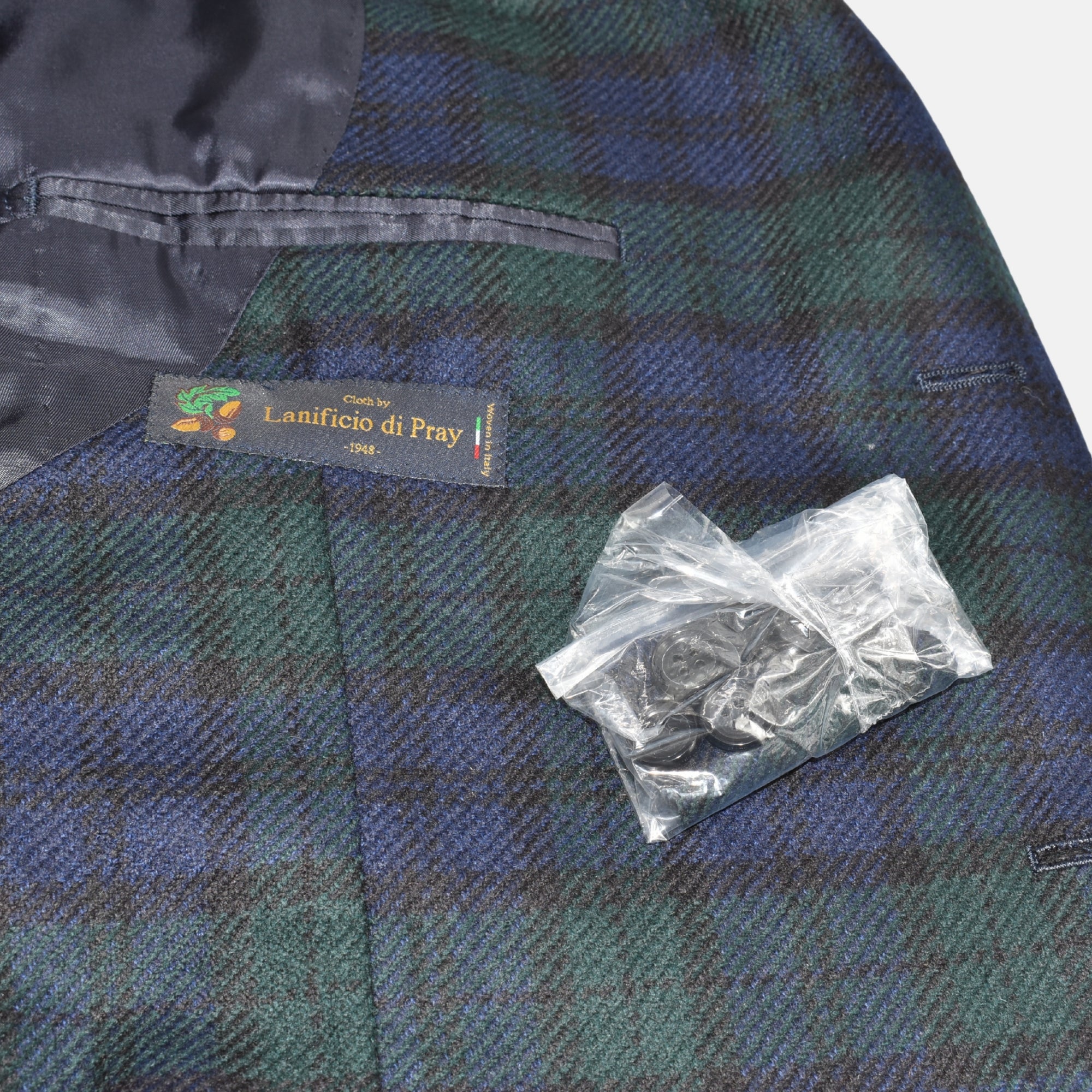 Multicoloured Checkered Blazer made of Wool (EU 54)