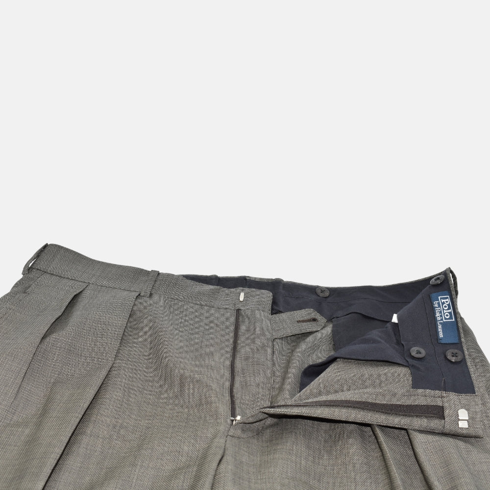 Gray-Beige Suit made of Virgin Wool (EU 50)