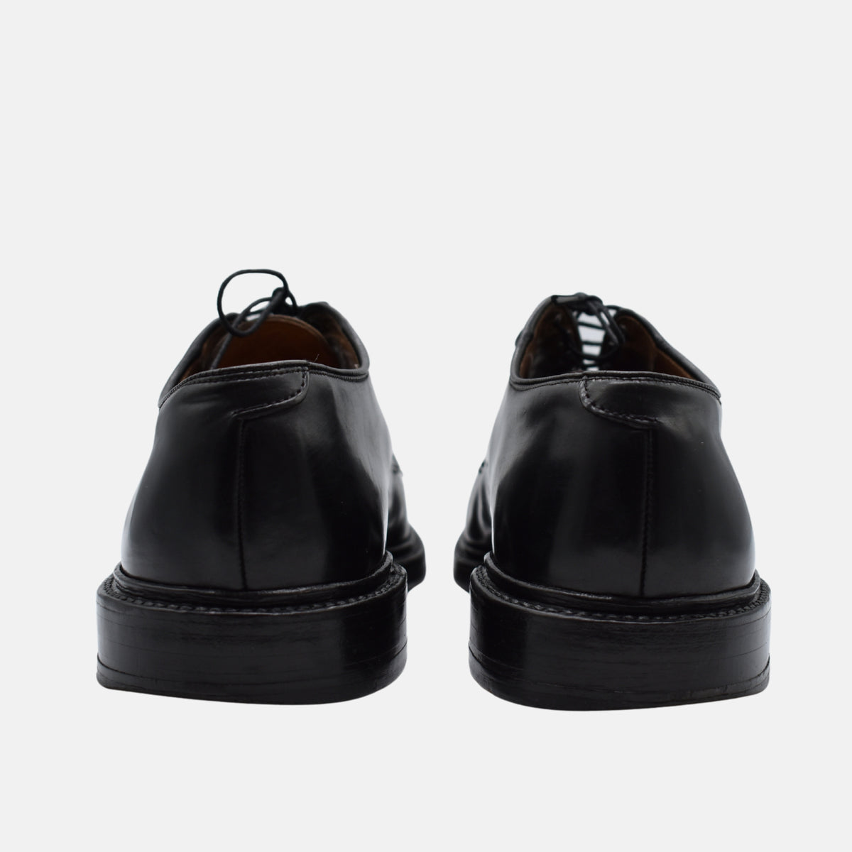 Black Shoes made of Leather (EU 43/US 10)