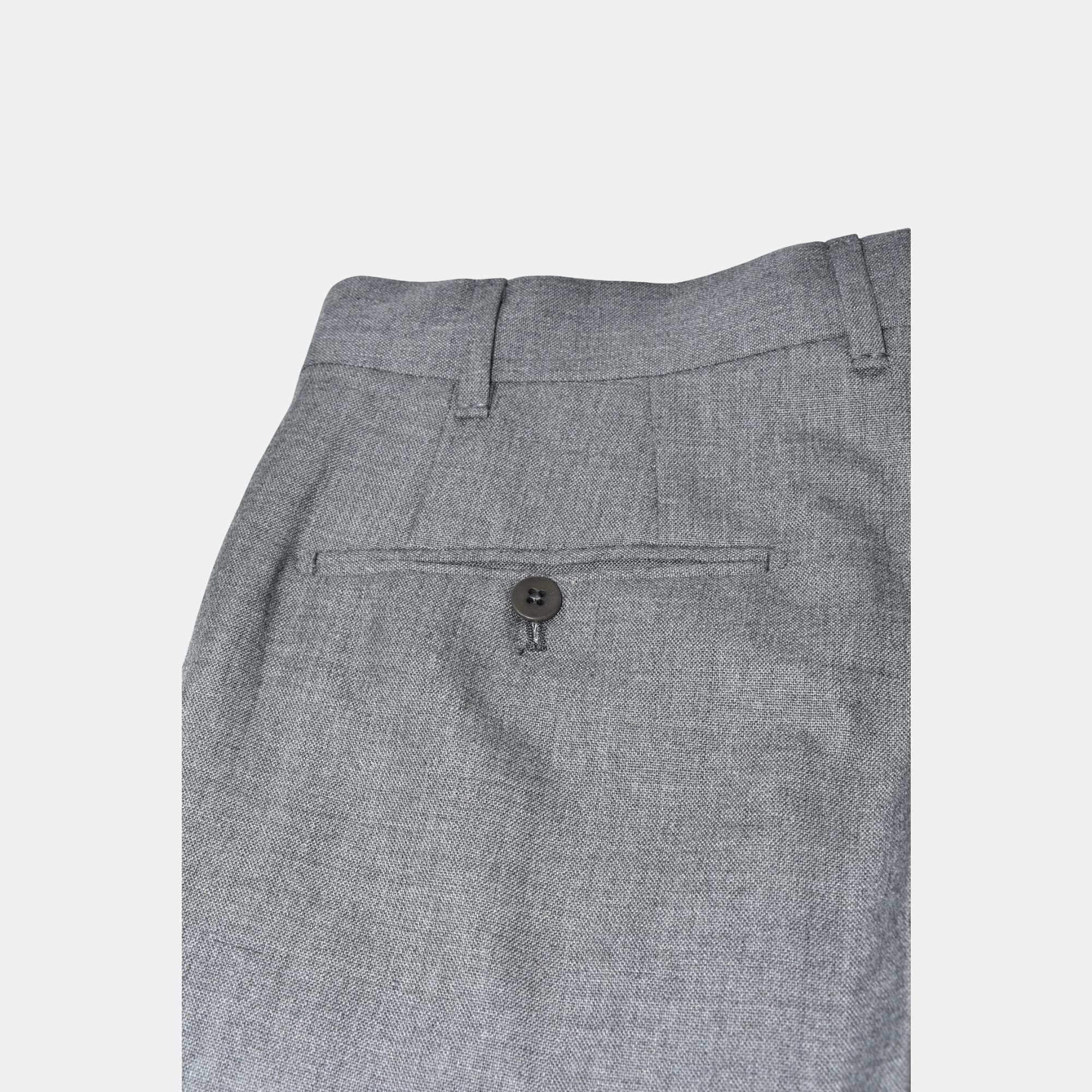 Gray Trousers made of Wool (bespoke)