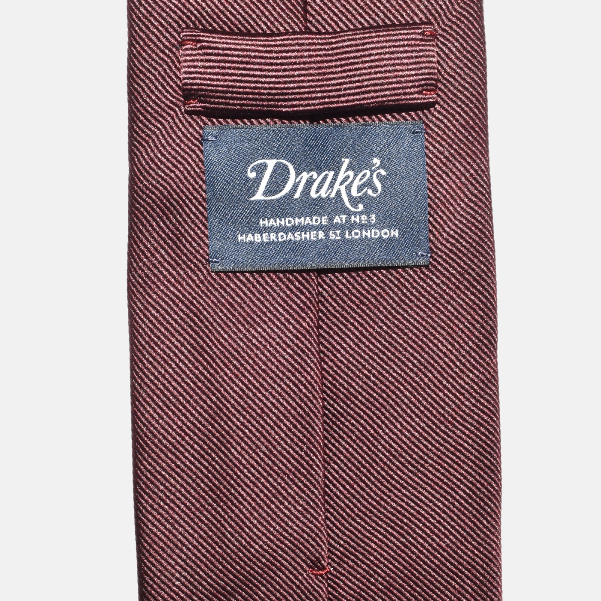 Bordeaux Tie made of Silk