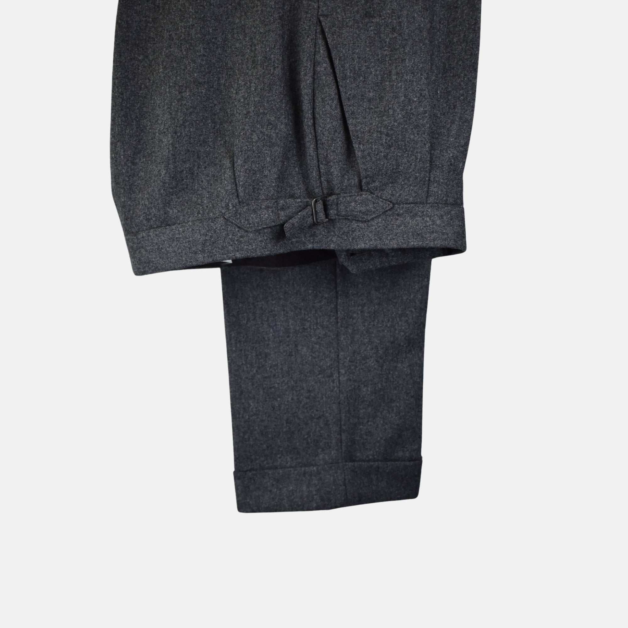 Dunkelgraue Hose aus Wolle ( EU 48)