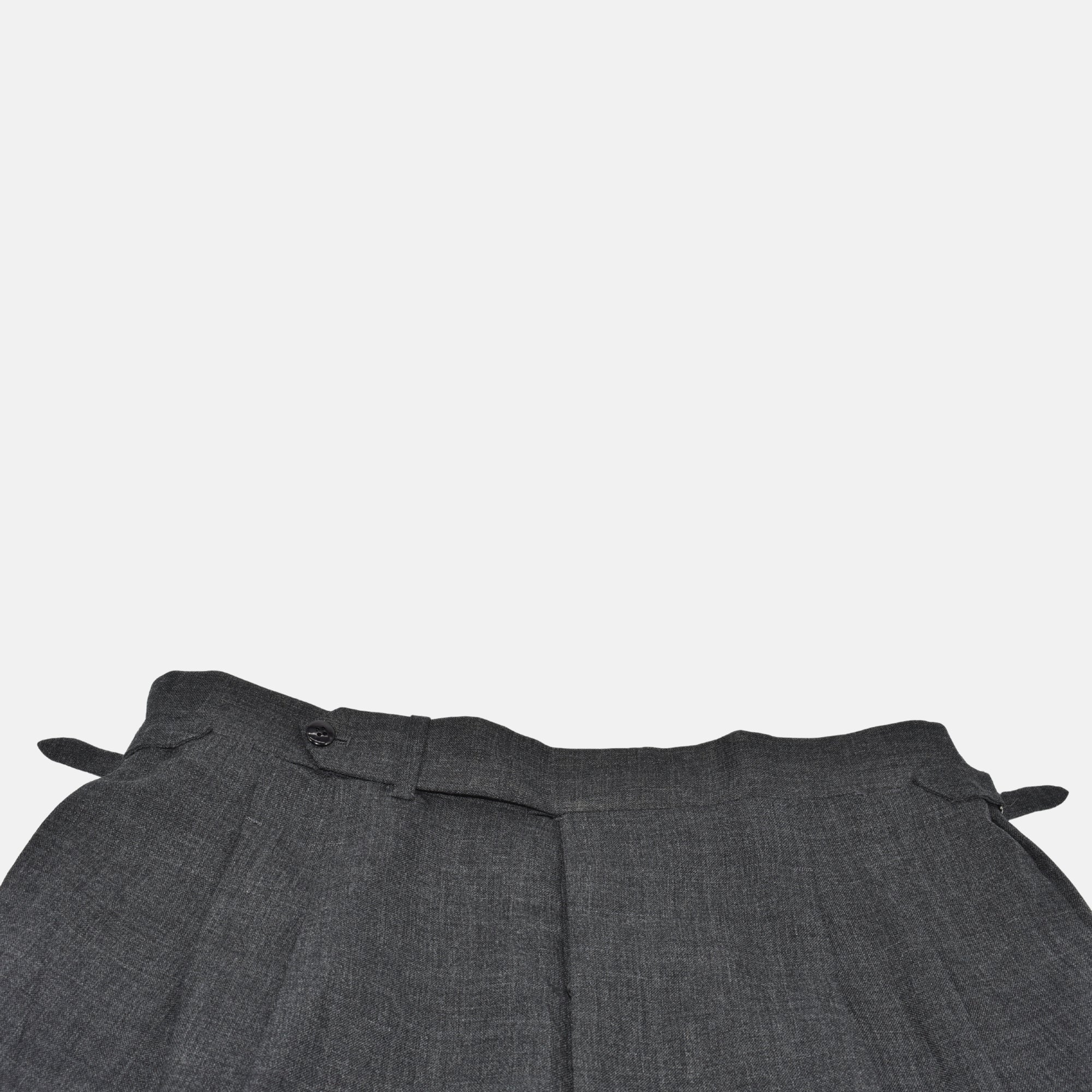 Dark Gray Trousers made of Wool (bespoke)