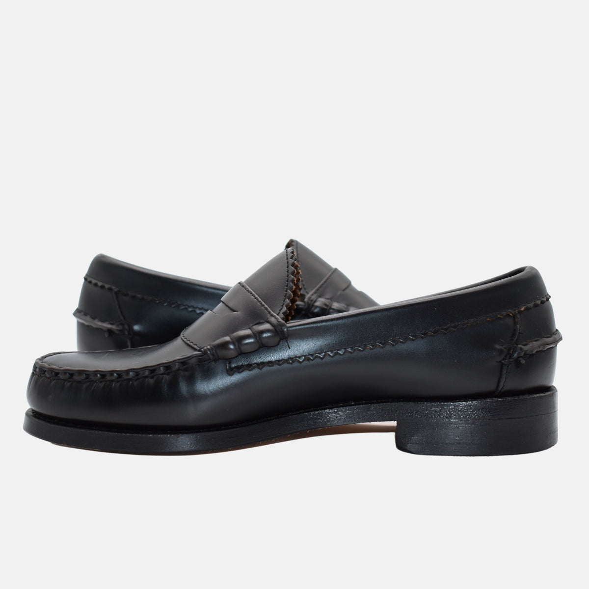 Black Shoes made of Leather (EU 39,5/US 7)