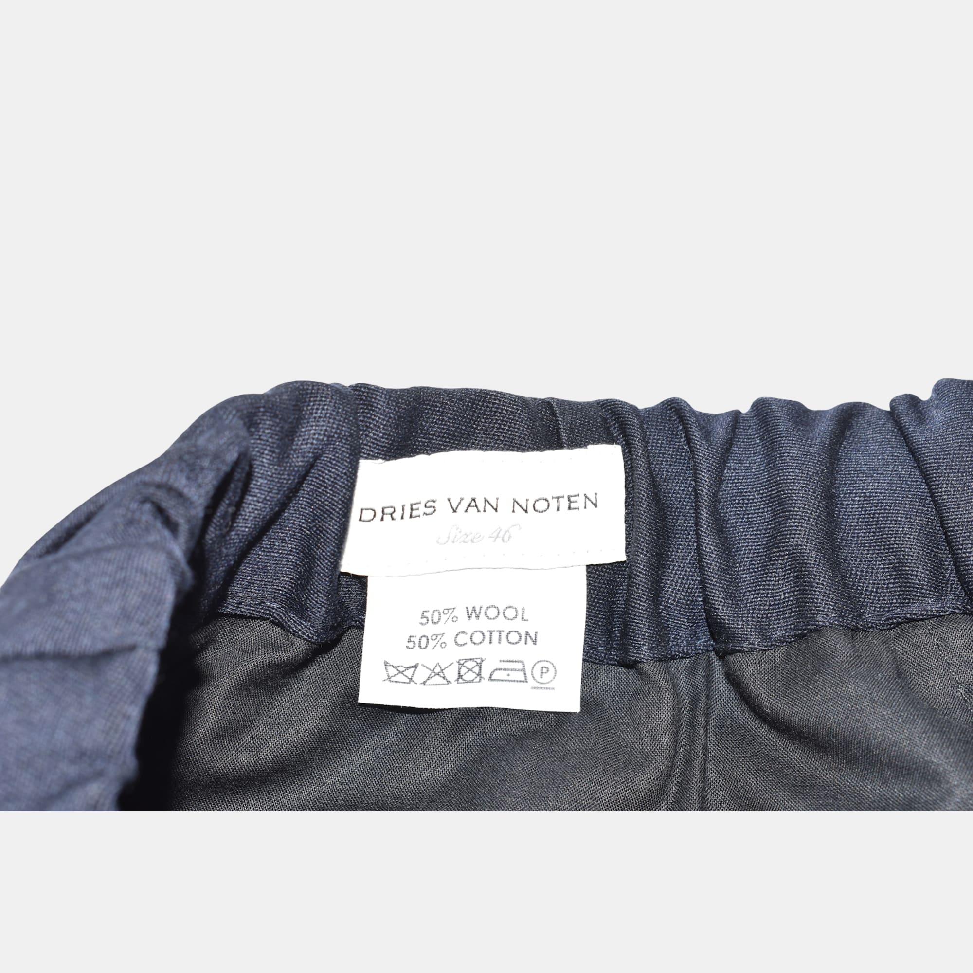 Navy Pants made of Cotton/Wool (EU 46)