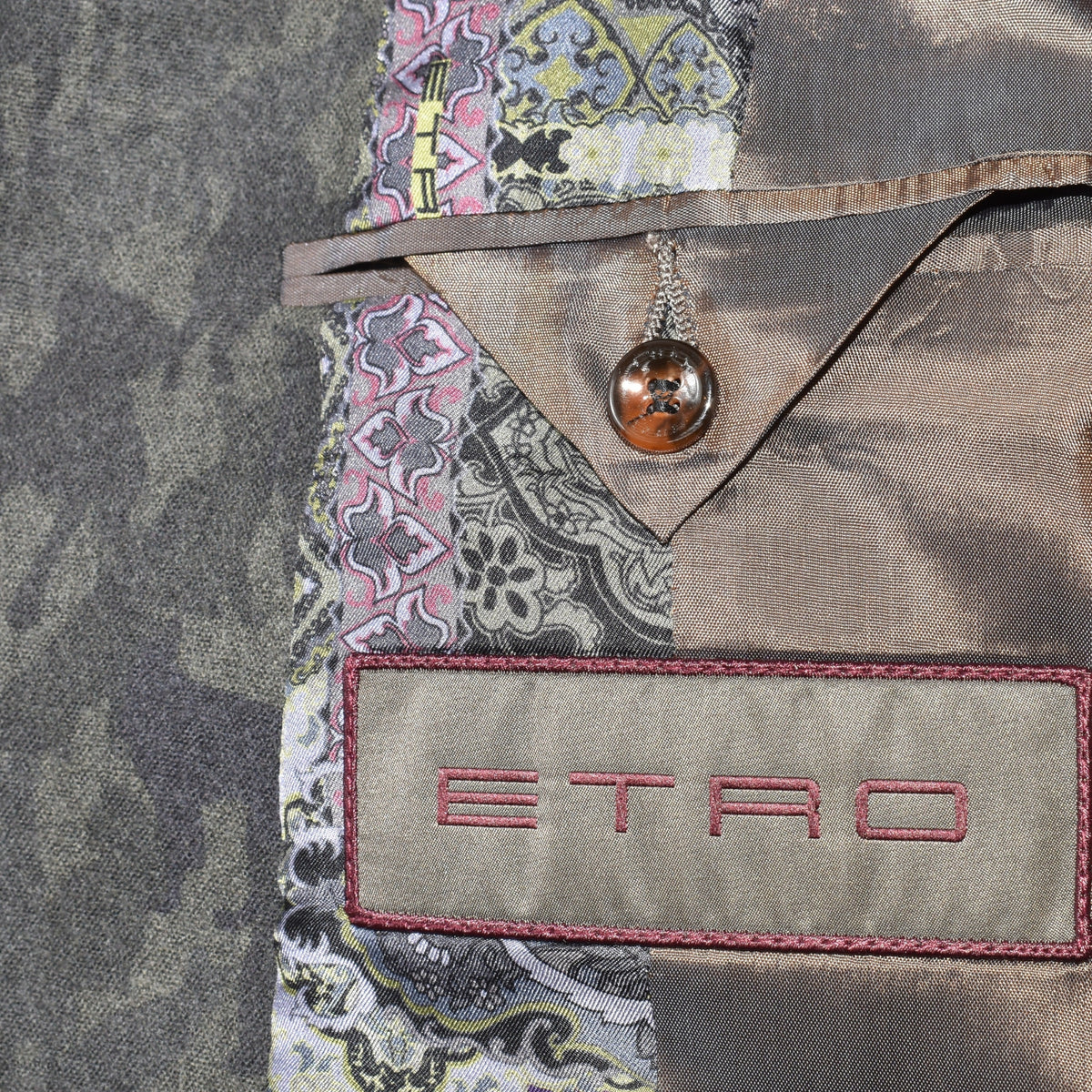 Multicoloured/Camouflage Blazer made of Wool (EU 50)