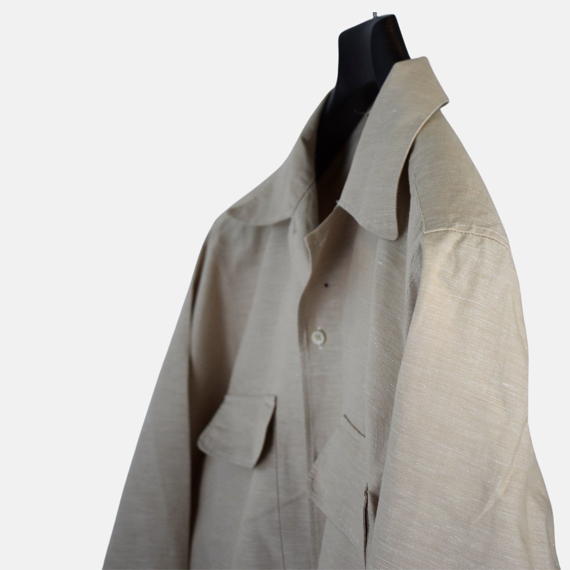 Beige Shirt made of Cotton/Linen (EU 41)