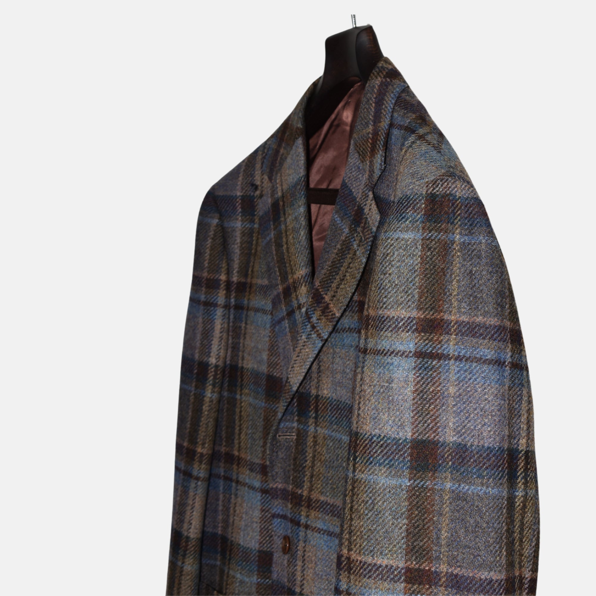 Multicoloured Checkered Blazer made of Wool (EU 54)