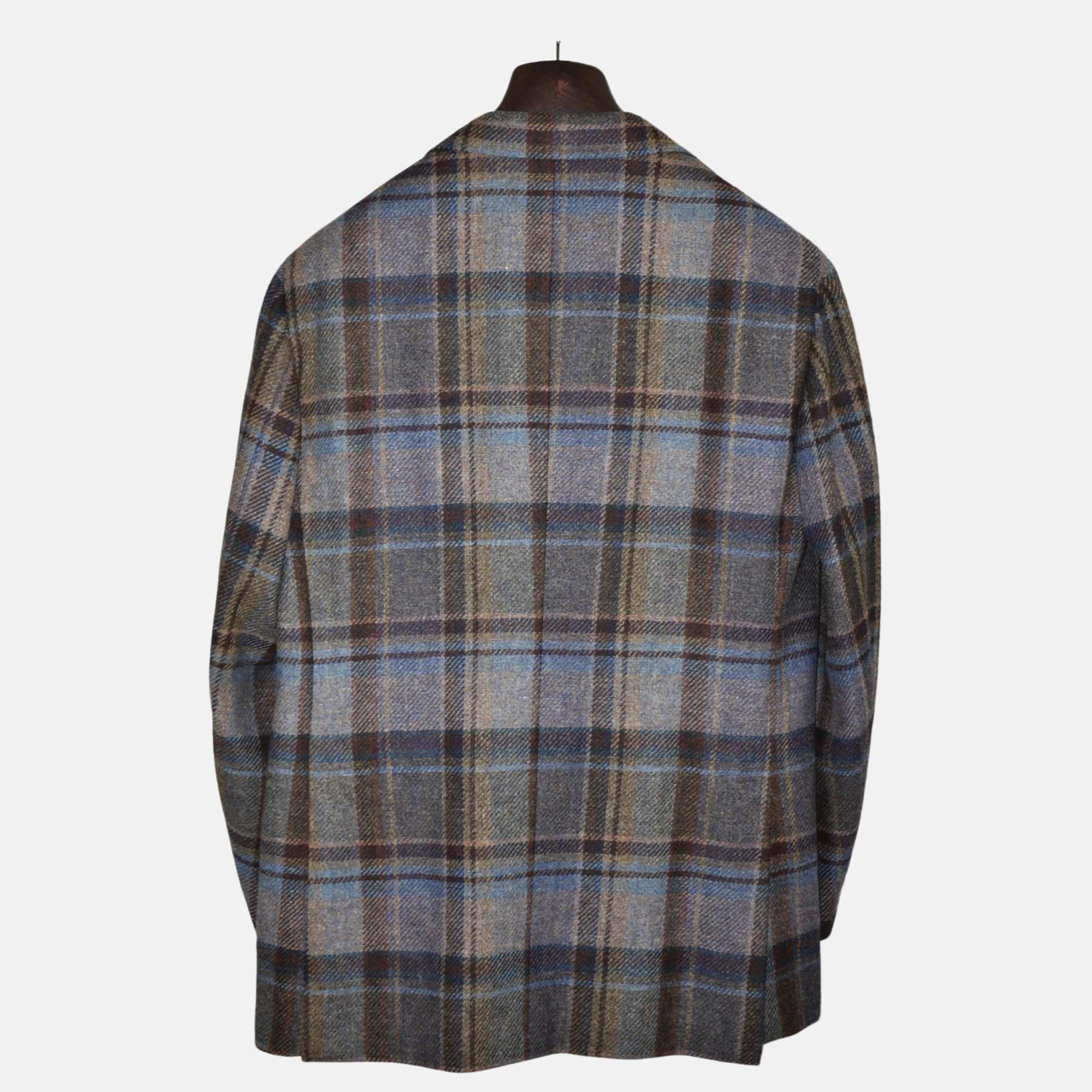 Multicoloured Checkered Blazer made of Wool (EU 54)