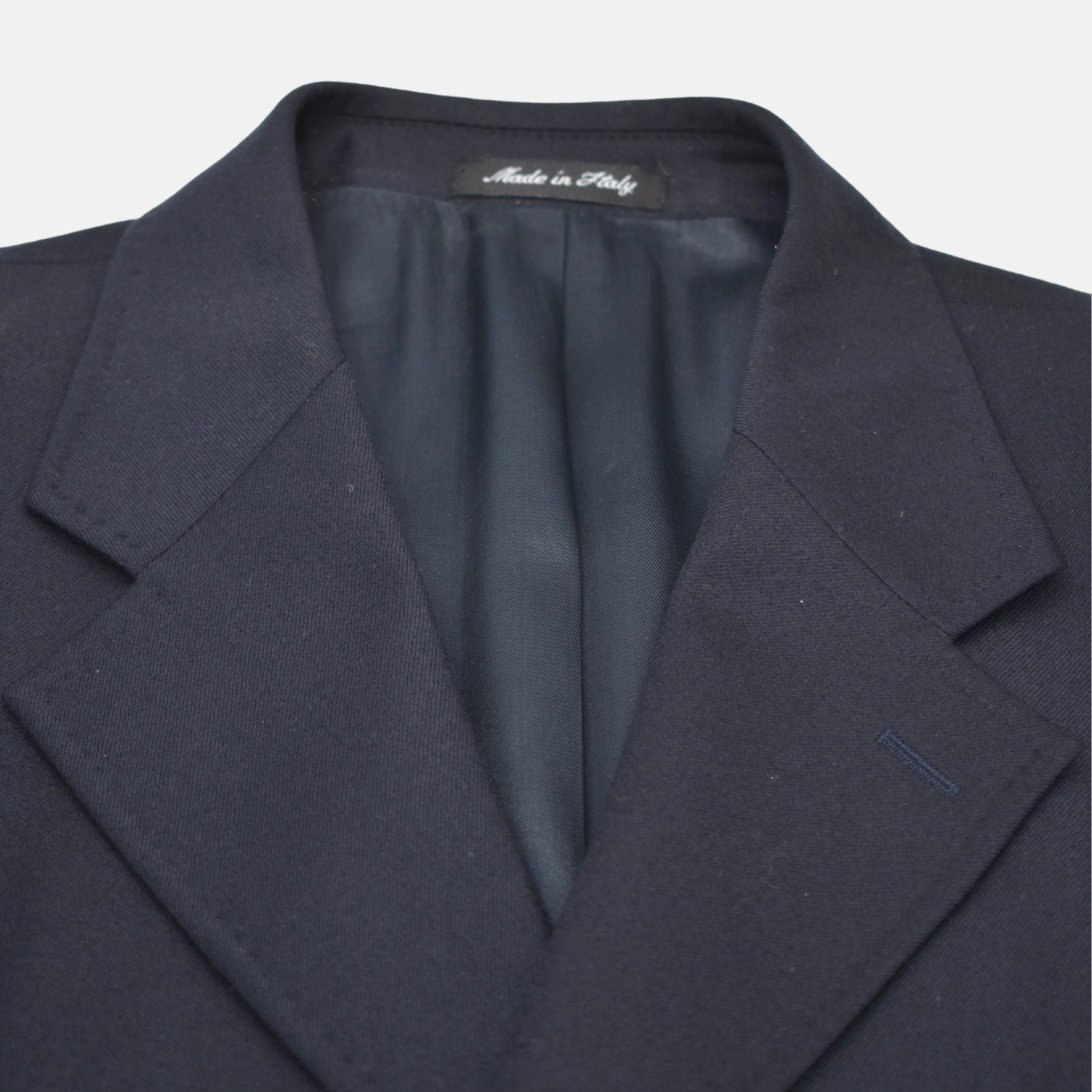 Nachtblauer Blazer aus Wolle (EU 58)
