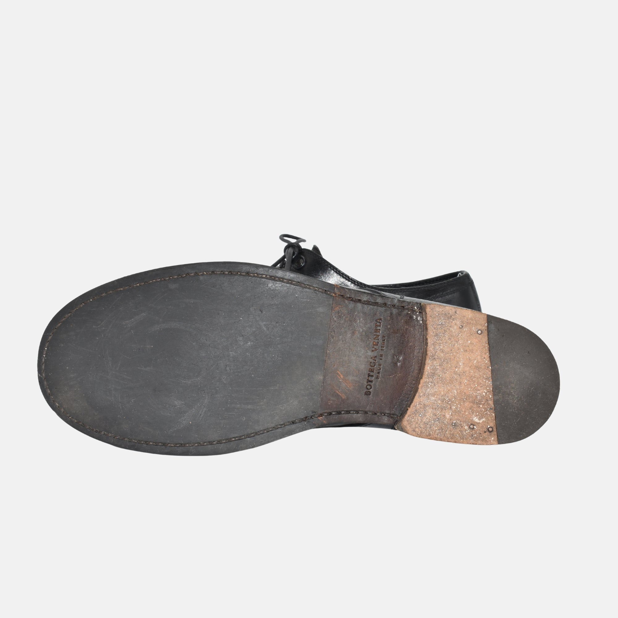 Black Shoes made of Leather (EU 43)