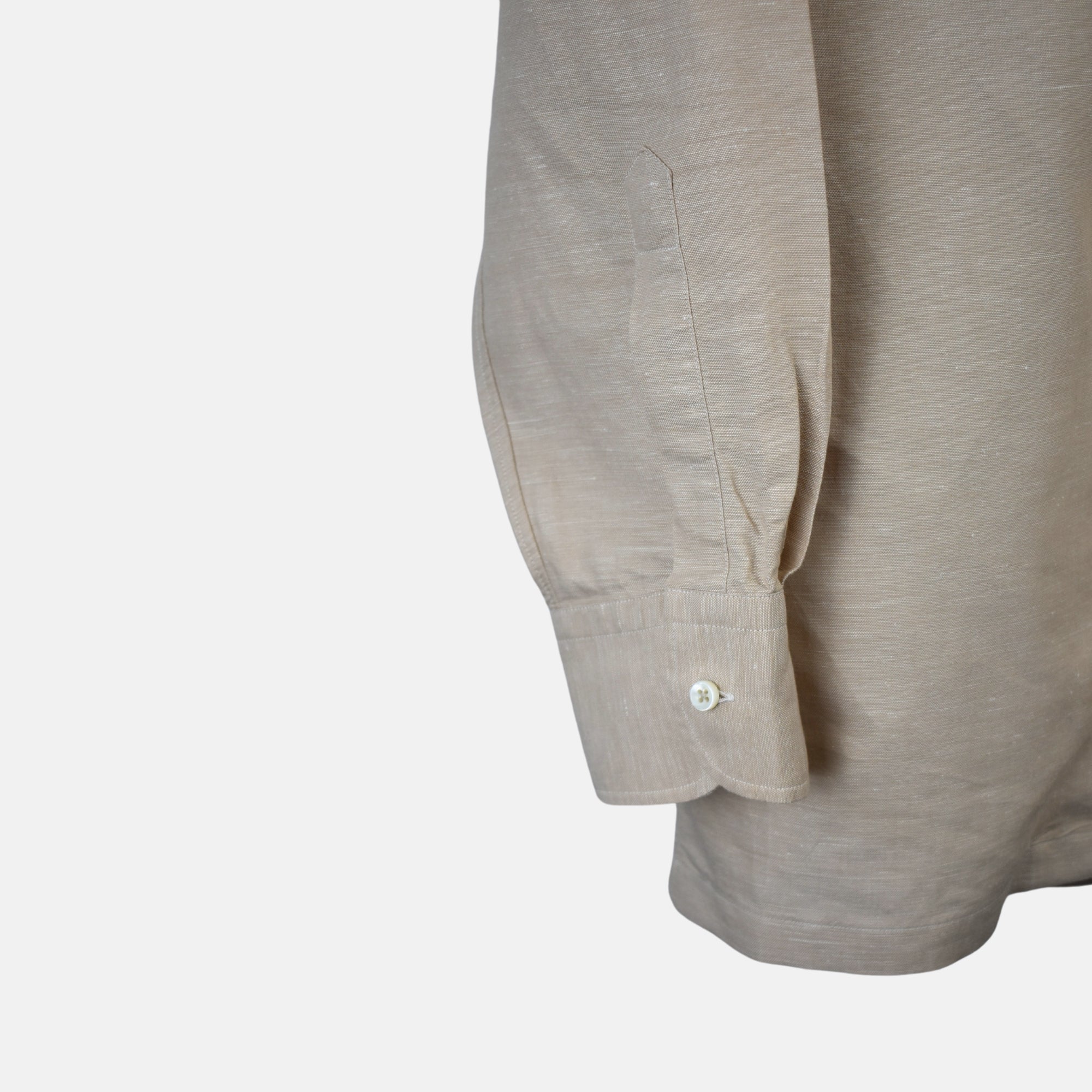 Beige Shirt made of Cotton/Linen (EU 41)
