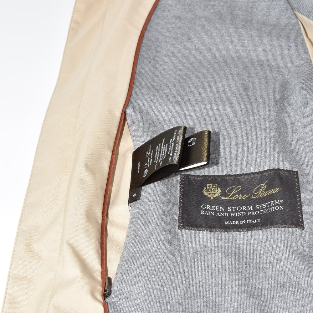 Beiges Windmate Overshirt aus Polyamid (S)