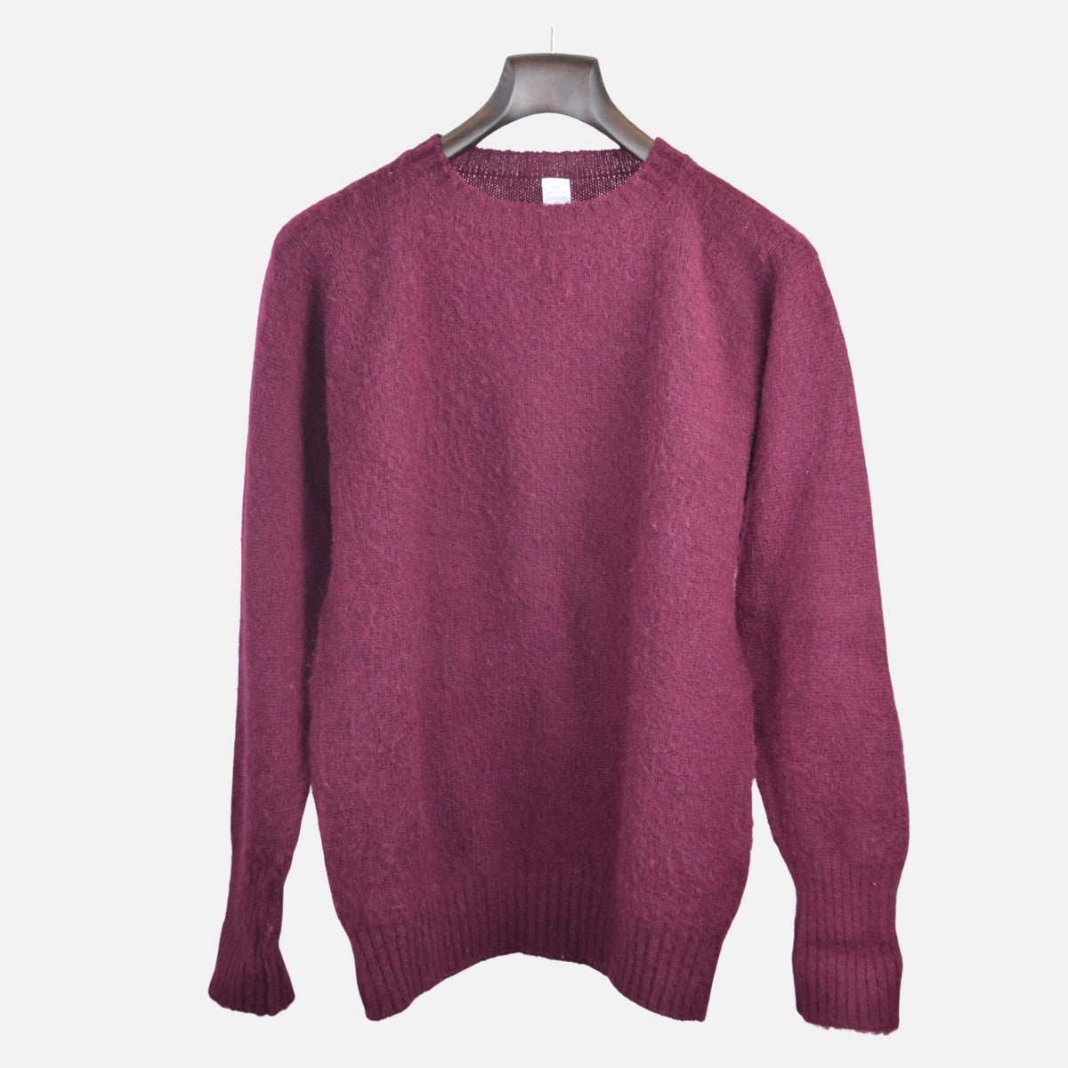 Bordeaux Sweater made of Shetland Wool (EU 44)