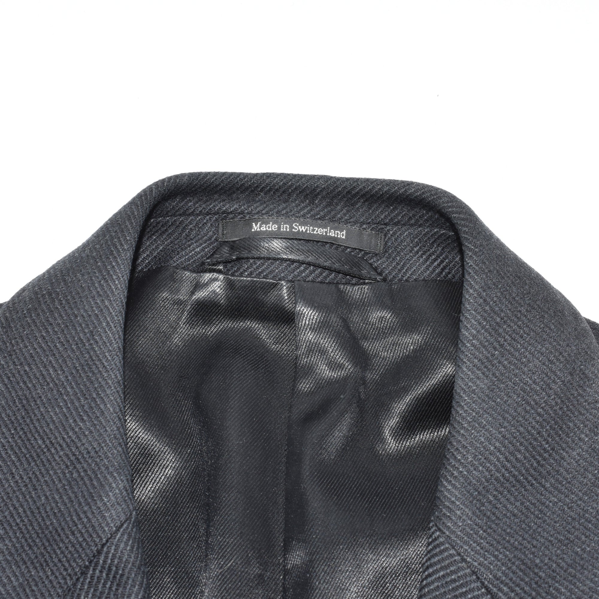 Anthracite Coat made of Wool (EU 48)
