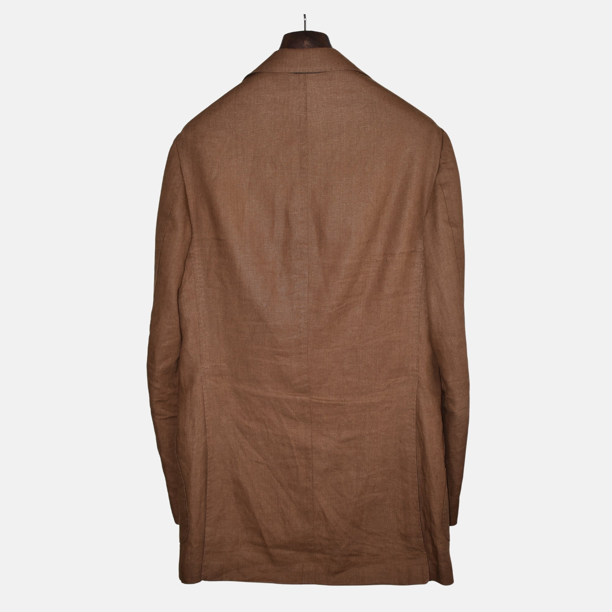 Brown Suit made of Linen (EU 52L)