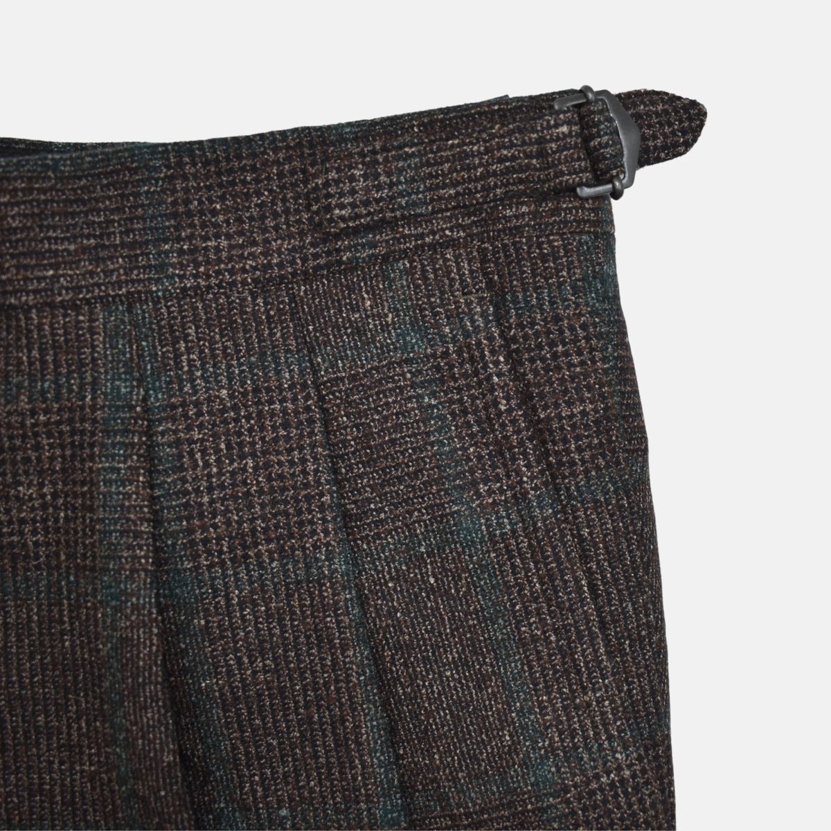Multicoloured Checked Suit made of Wool (EU 54)