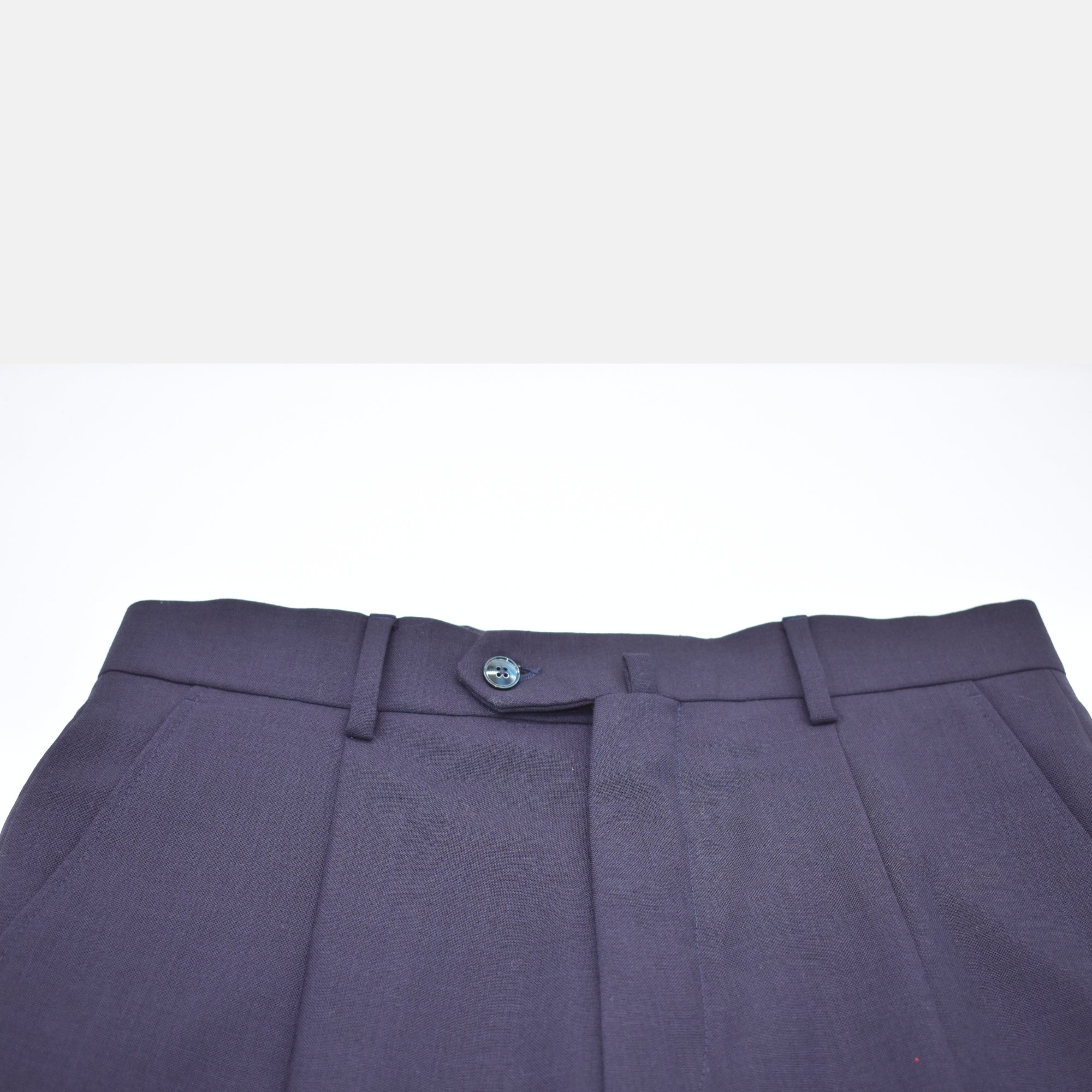 Blaue Hose aus Wolle (EU 48)