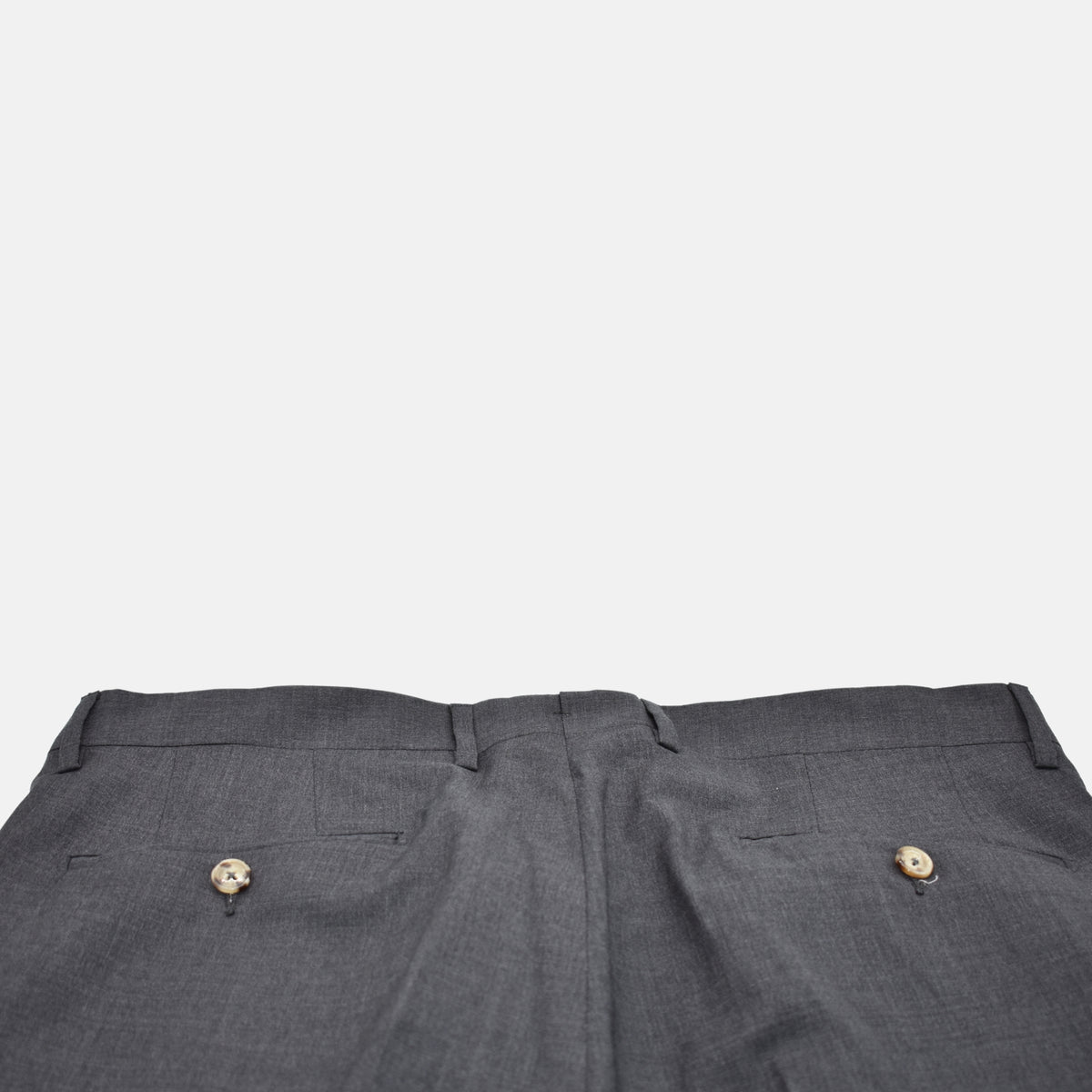 Gray Trousers made of  Wool (EU 50)