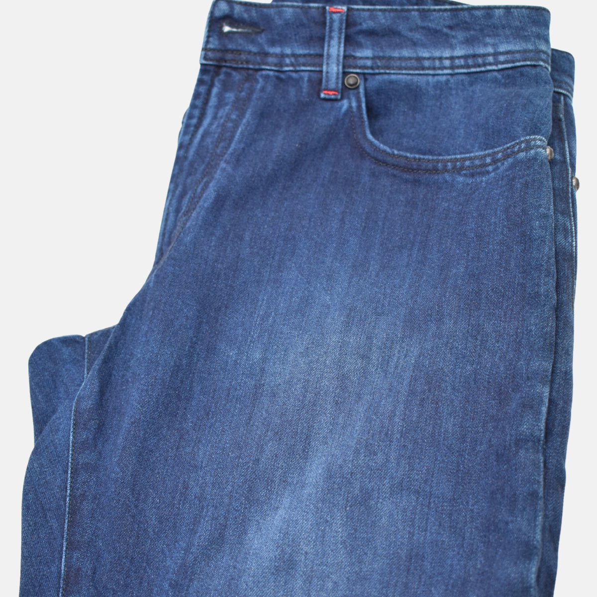 Blue Washed-out Jeans made of Cotton (W35 / W36 / W37)