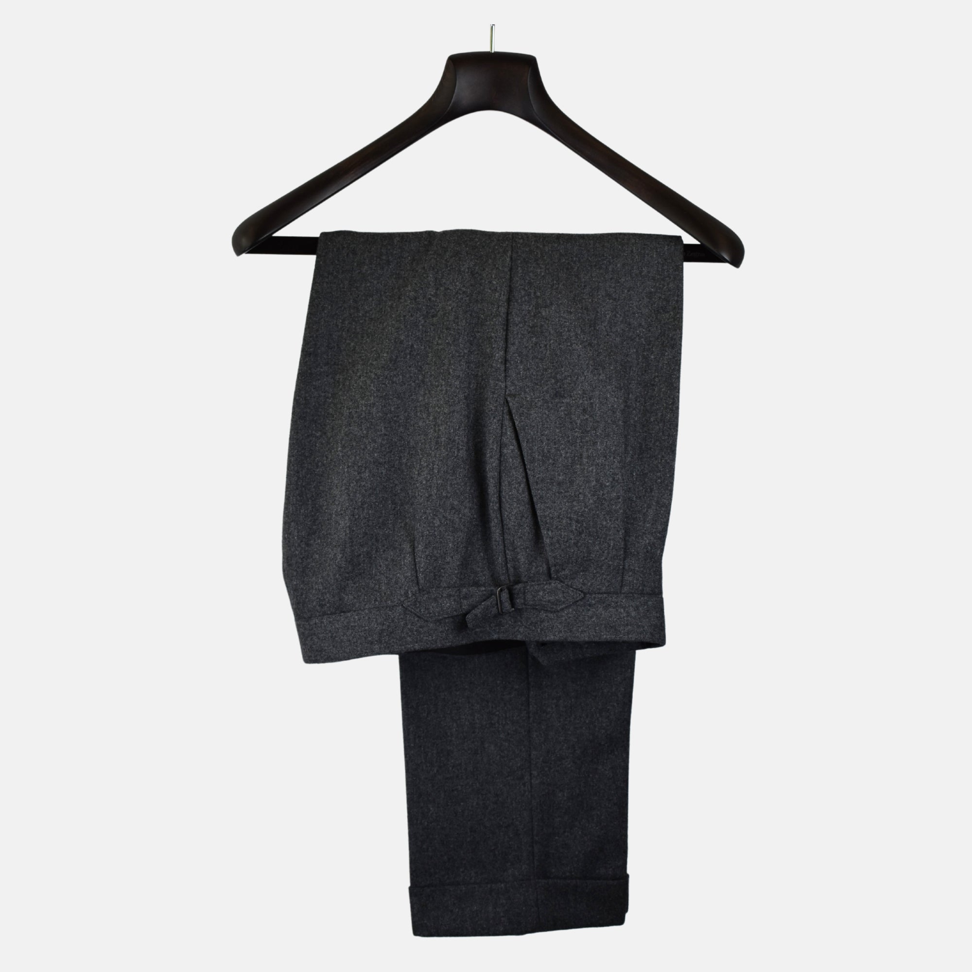 Dunkelgraue Hose aus Wolle ( EU 48)