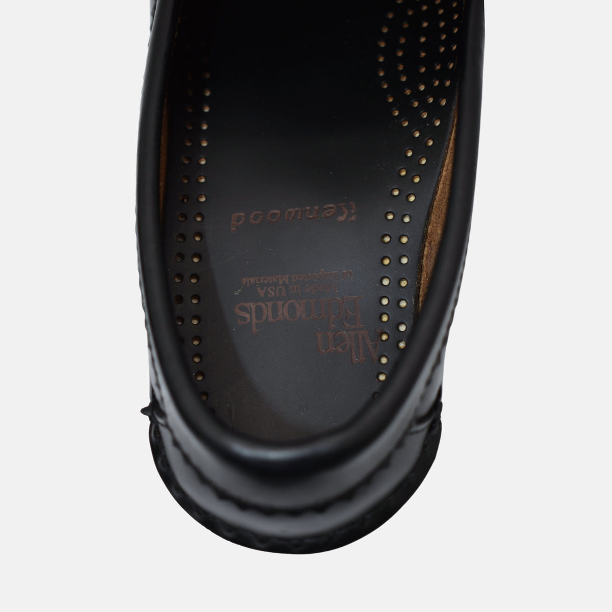 Black Shoes made of Leather (EU 39,5/US 7)