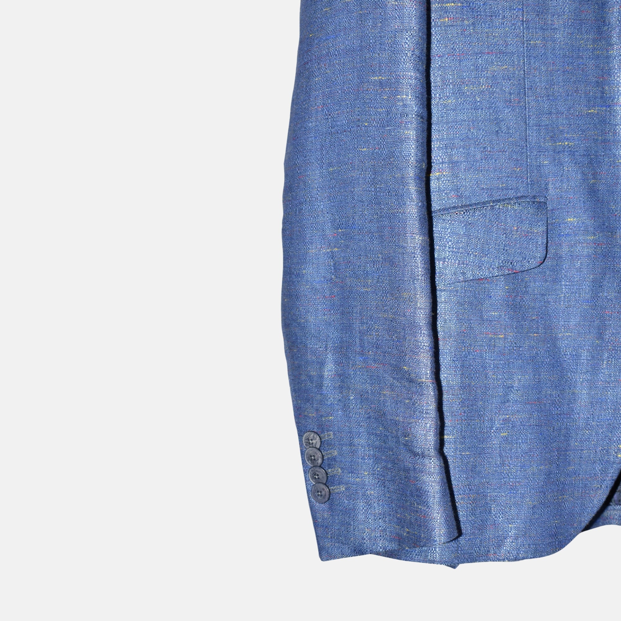 Multicoloured Blazer made of Linen (EU 50)