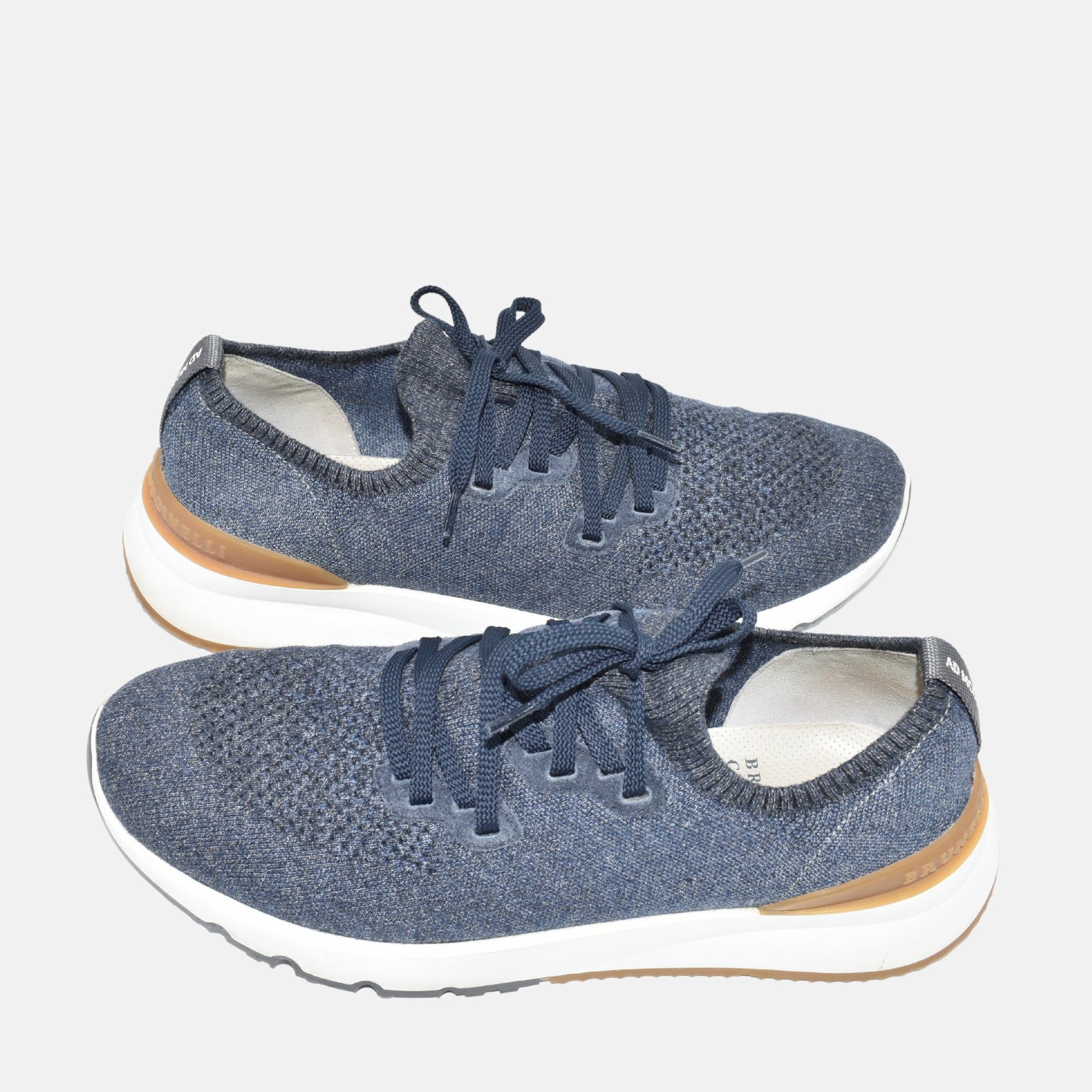 Blue Sneaker made of Cotton/Elastane (EU 43)