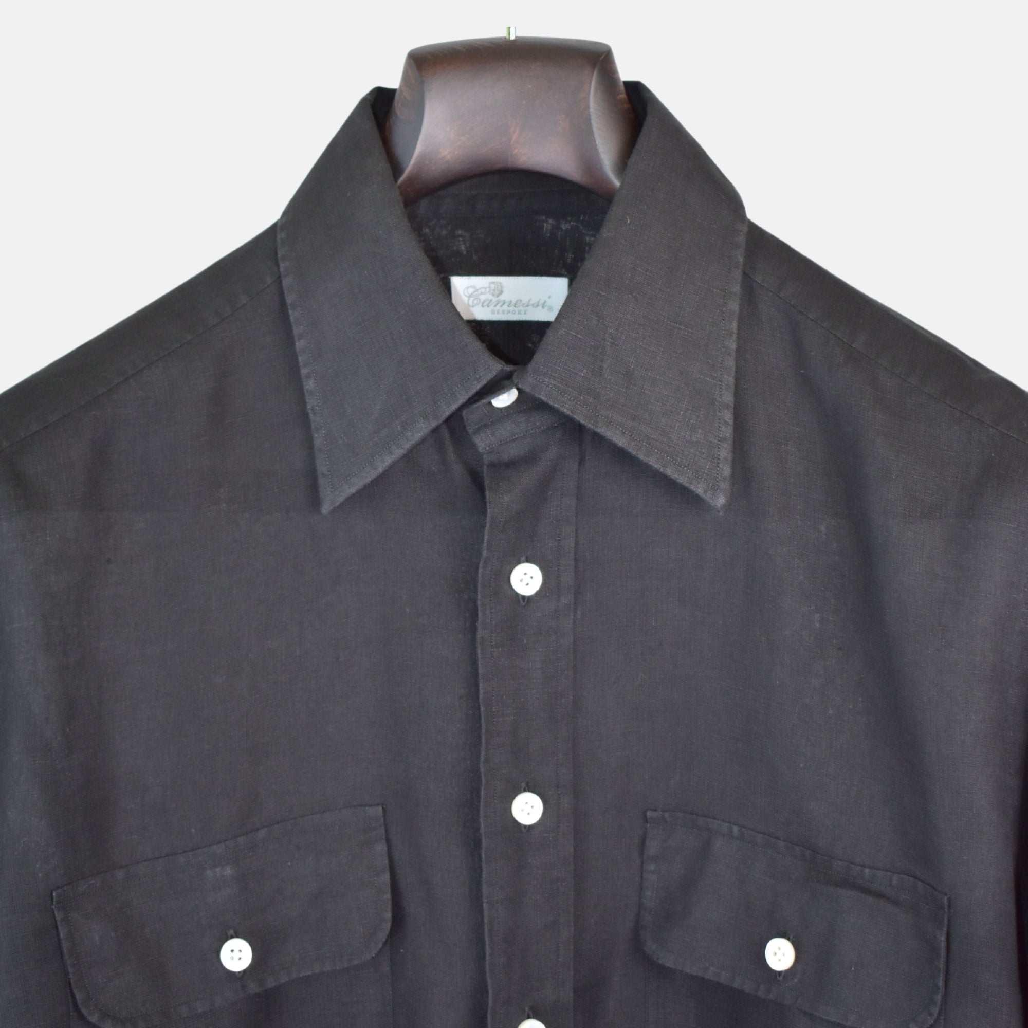 Black Shirt made of Linen (EU 42)
