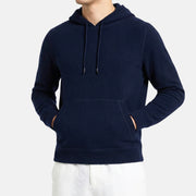Navy Hoodie made of Cashmere (EU 48)