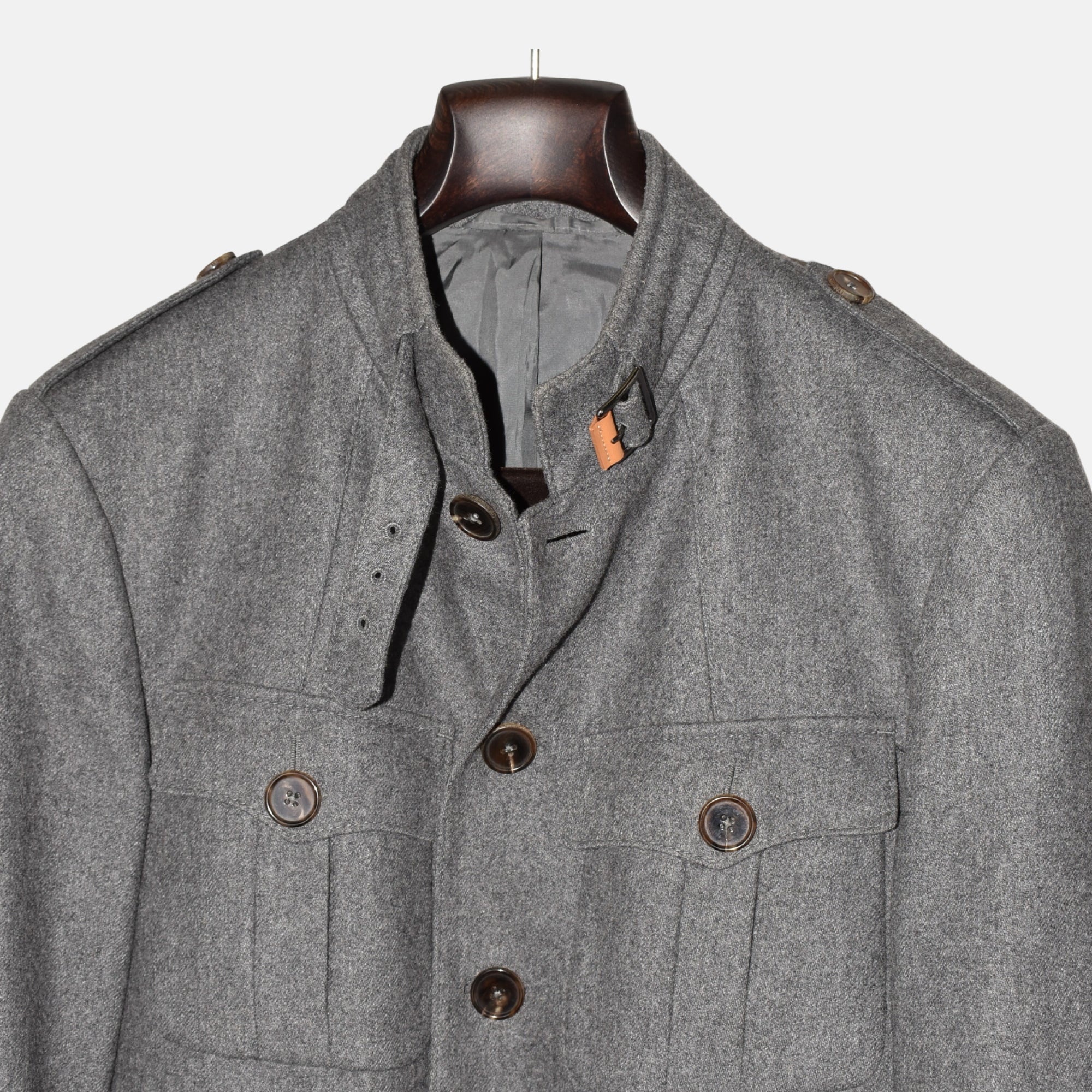 Grey Coat made of Wool (EU 50)