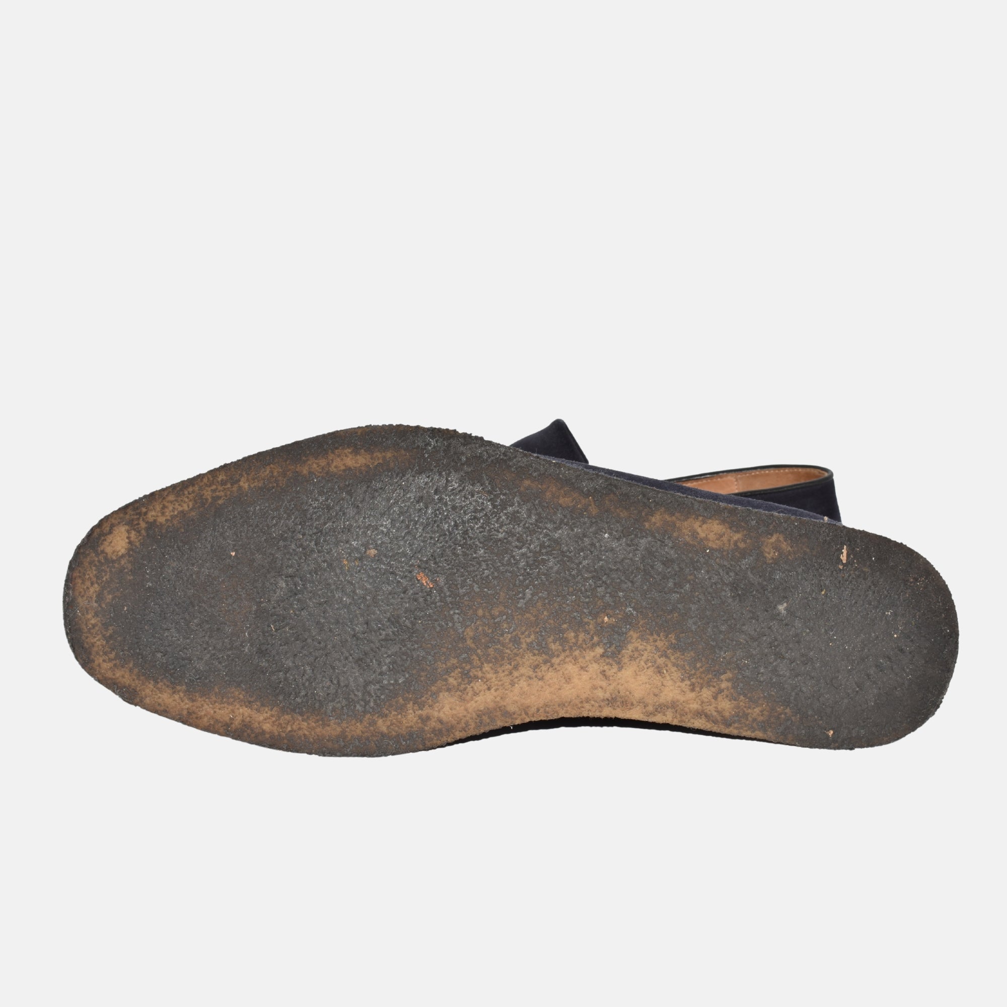 Navy Blue Slippers made of Suede (EU 43)