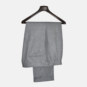 Gray Flanel trousers made of Wool (EU 56)