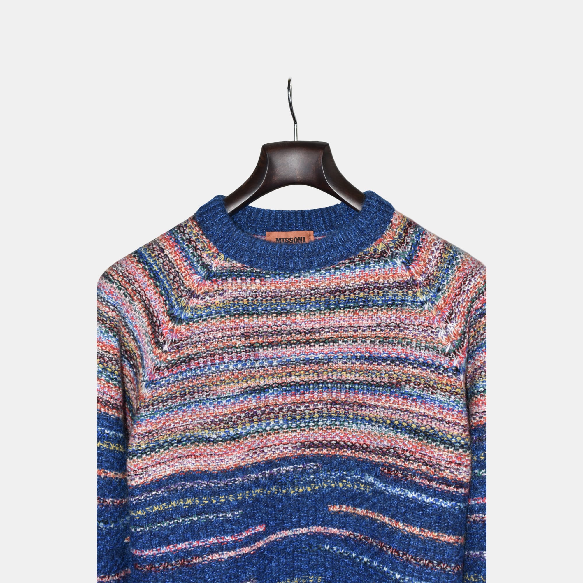 Multicoloured Sweater made of Wool/Mohair/Poyamide (EU 48)