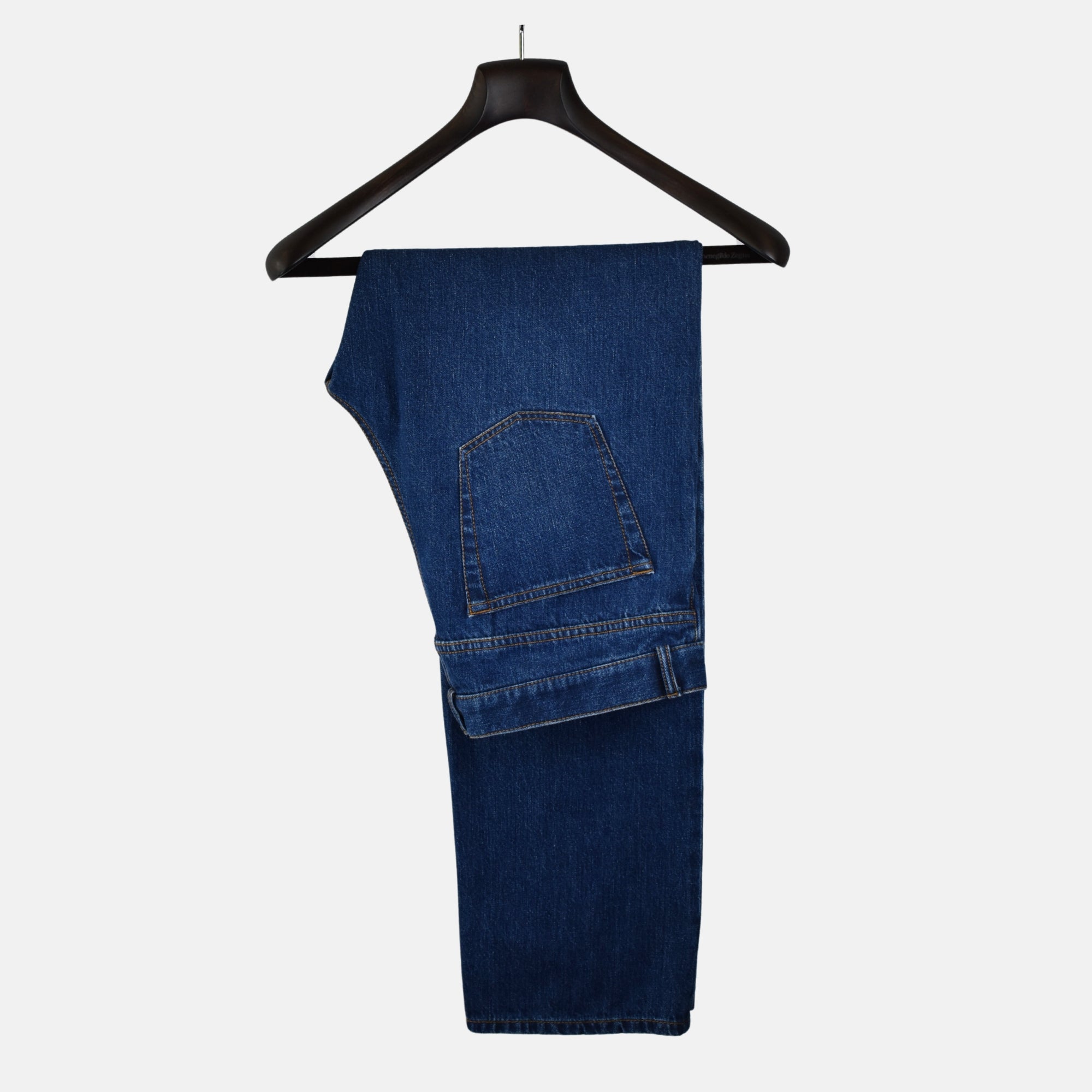 Dunkelblaue Jeans aus Baumwolle (EU 52)