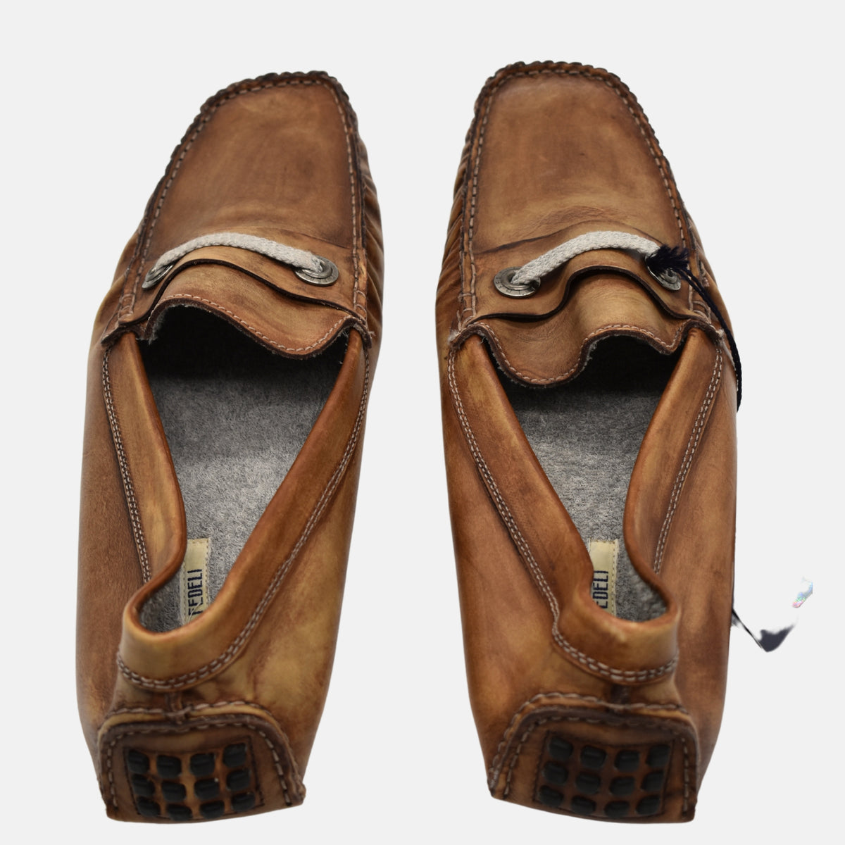 Brown Mokassins made of Leather (EU 45)