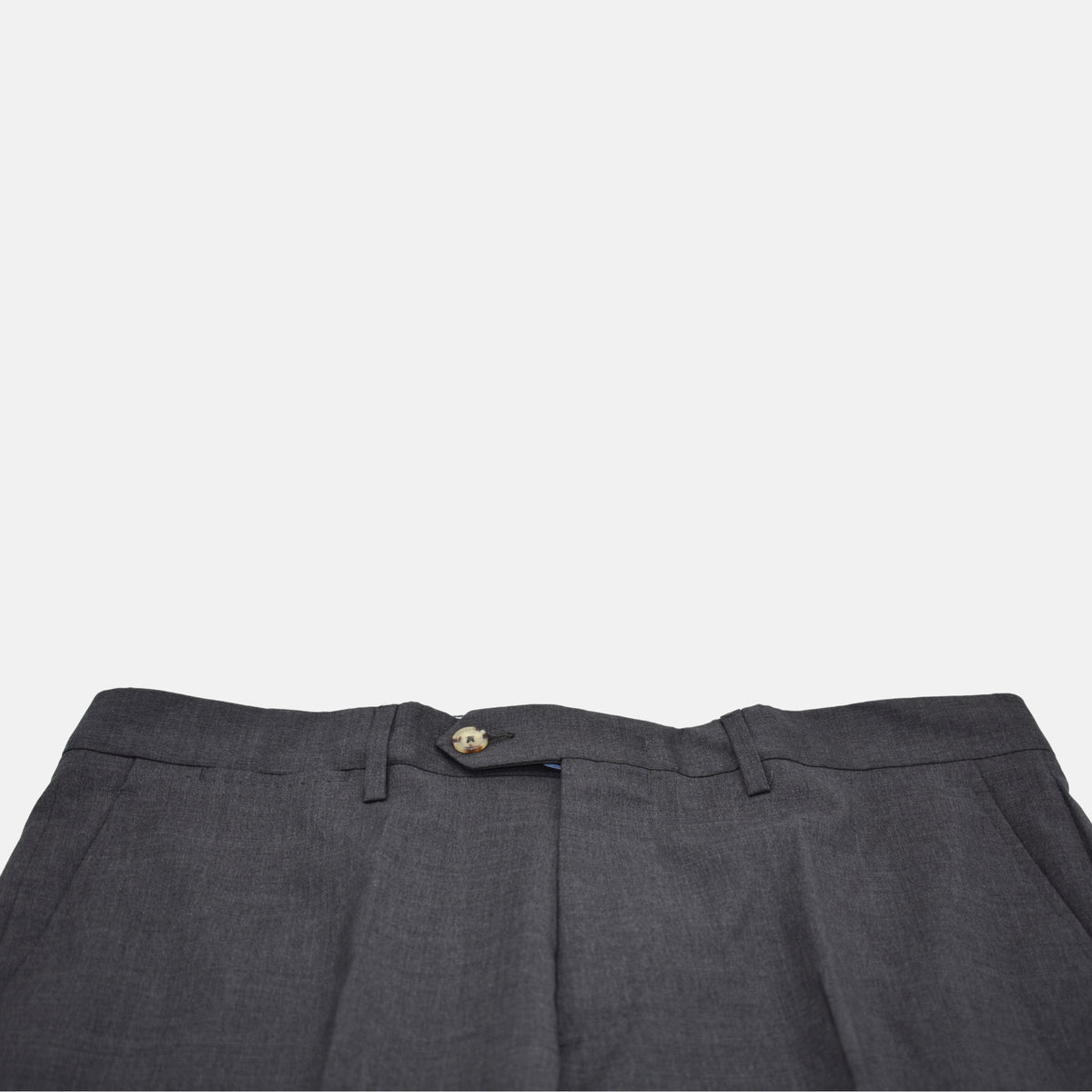 Gray Trousers made of  Wool (EU 50)