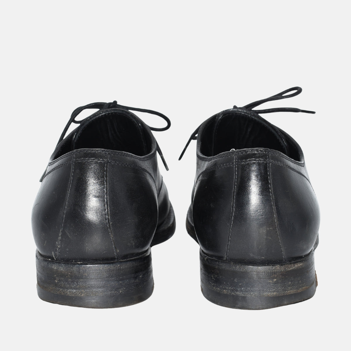 Black Shoes made of Leather (EU 43)