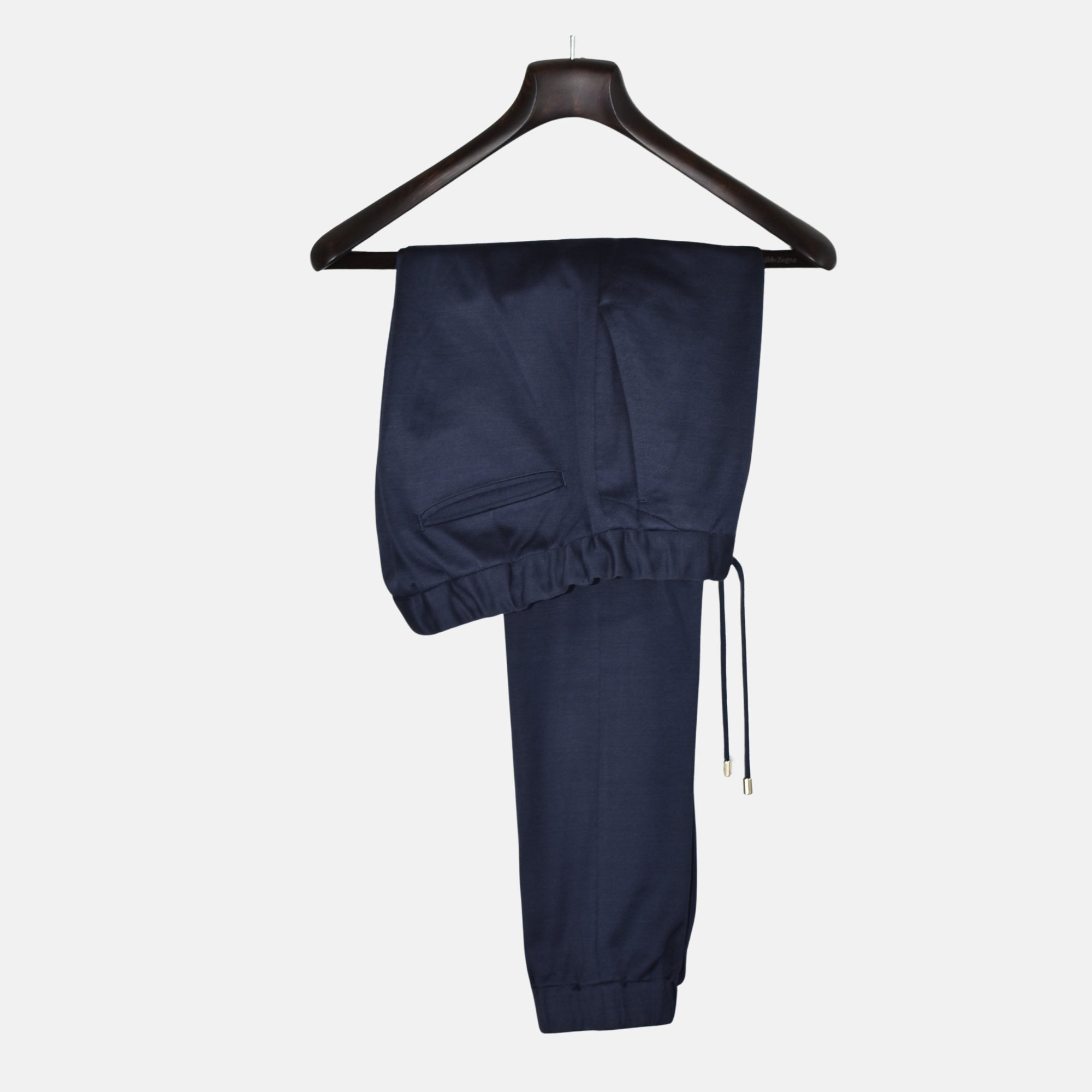 Navy Jogg Pants made of Cotton/Nylon (M)
