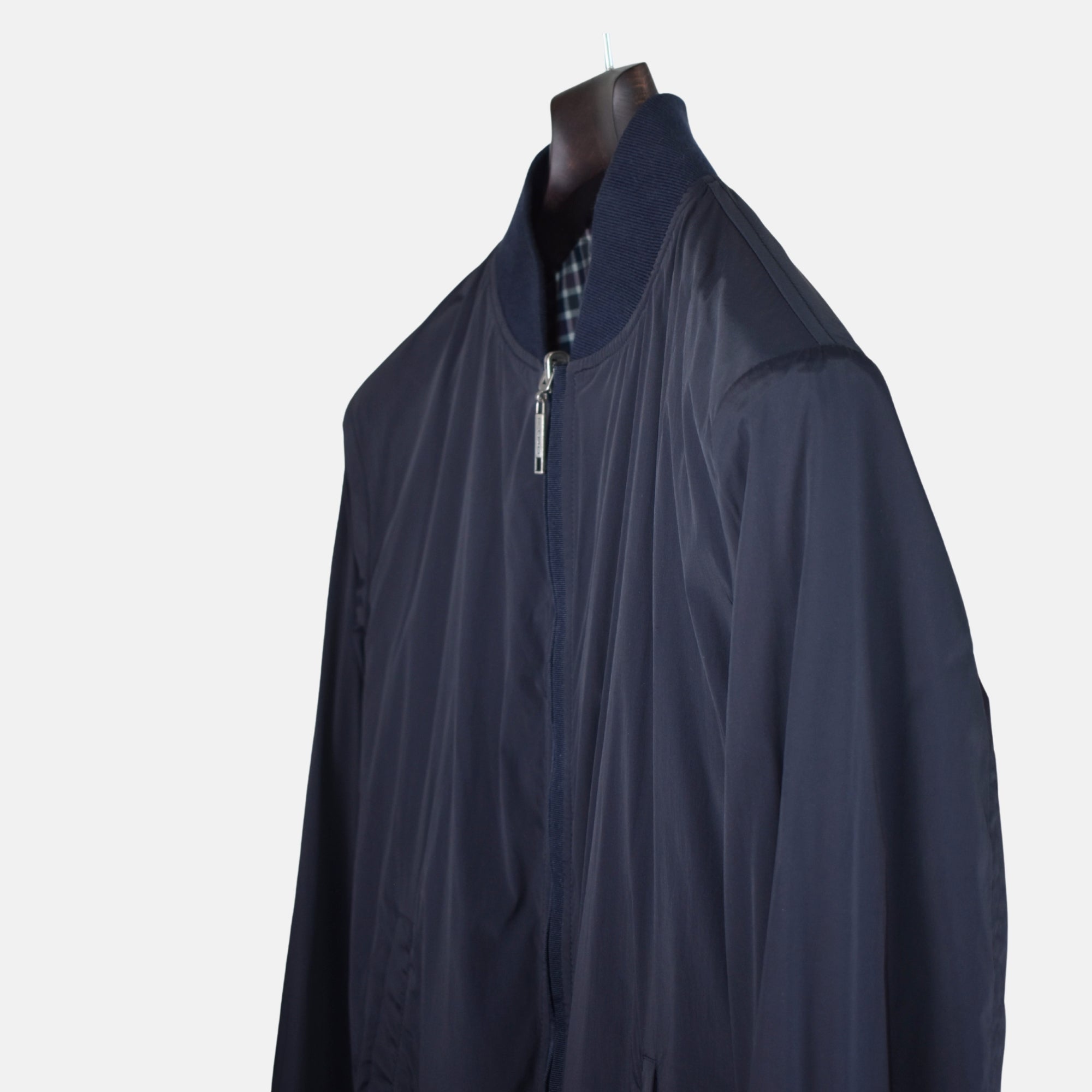 Multicoloured Reversible Jacket made of Cotton/Nylon (M)