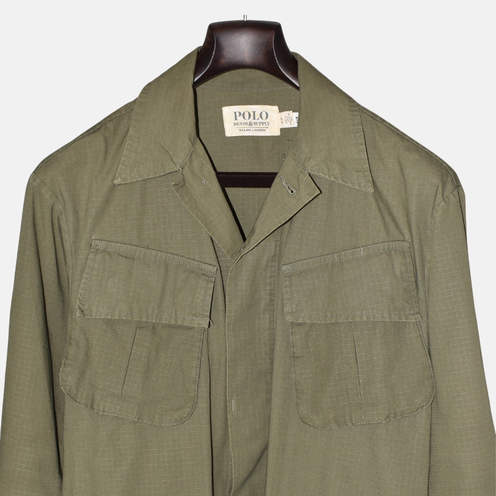 Khaki Jacket made of Cotton (M)